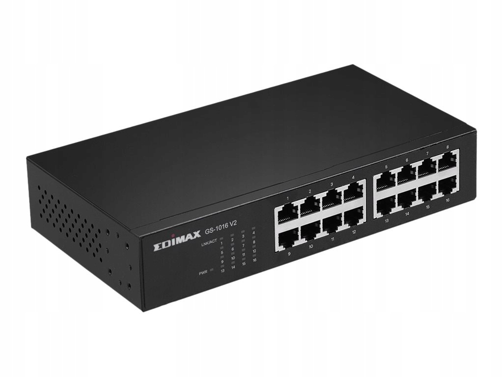Edimax GS-1016 V2 16-portowy switch Gigabit Rack
