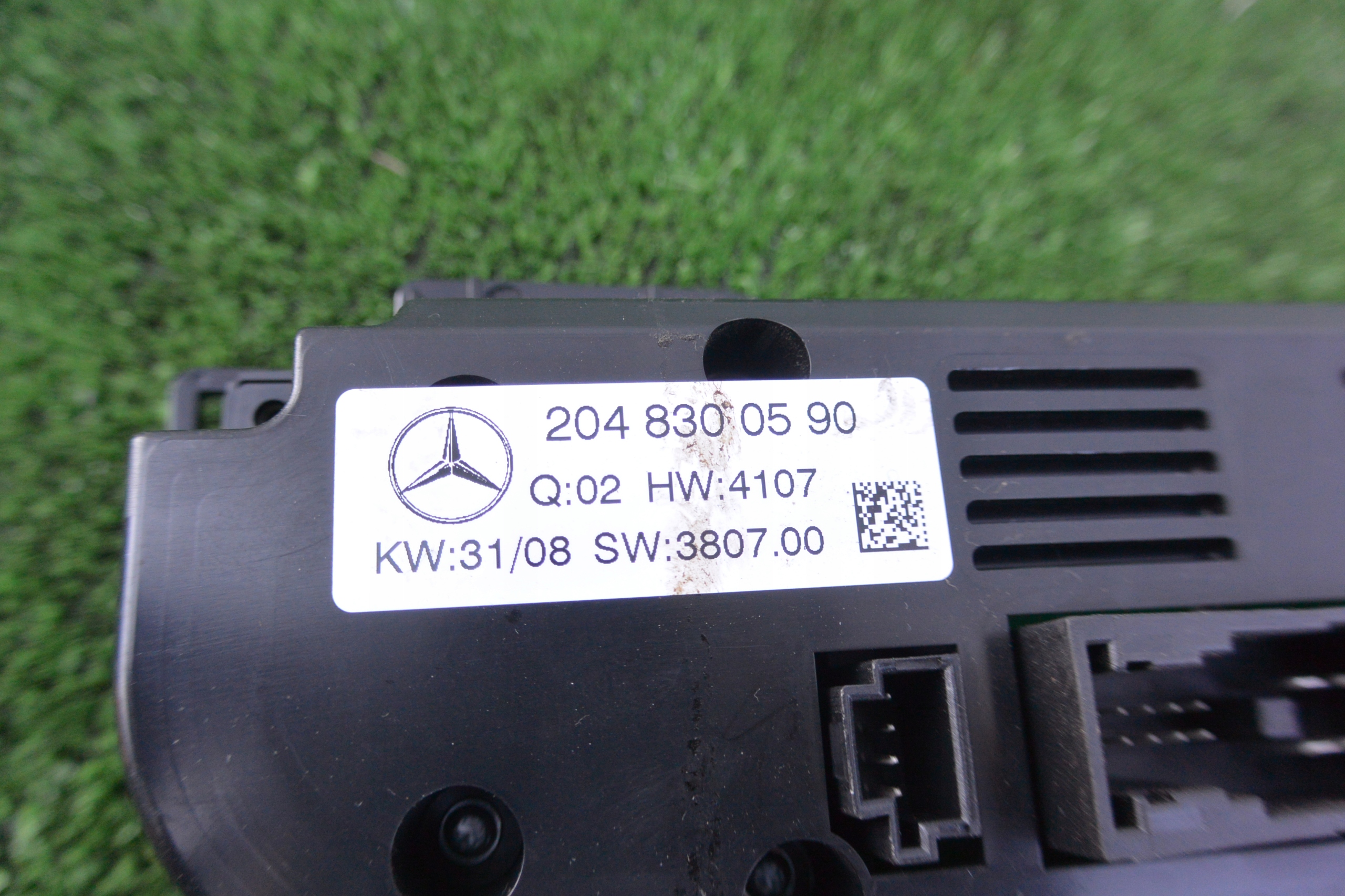 UNITE COMMANDE CLIMA BOUCHES BUSES MERCEDES W204 EU