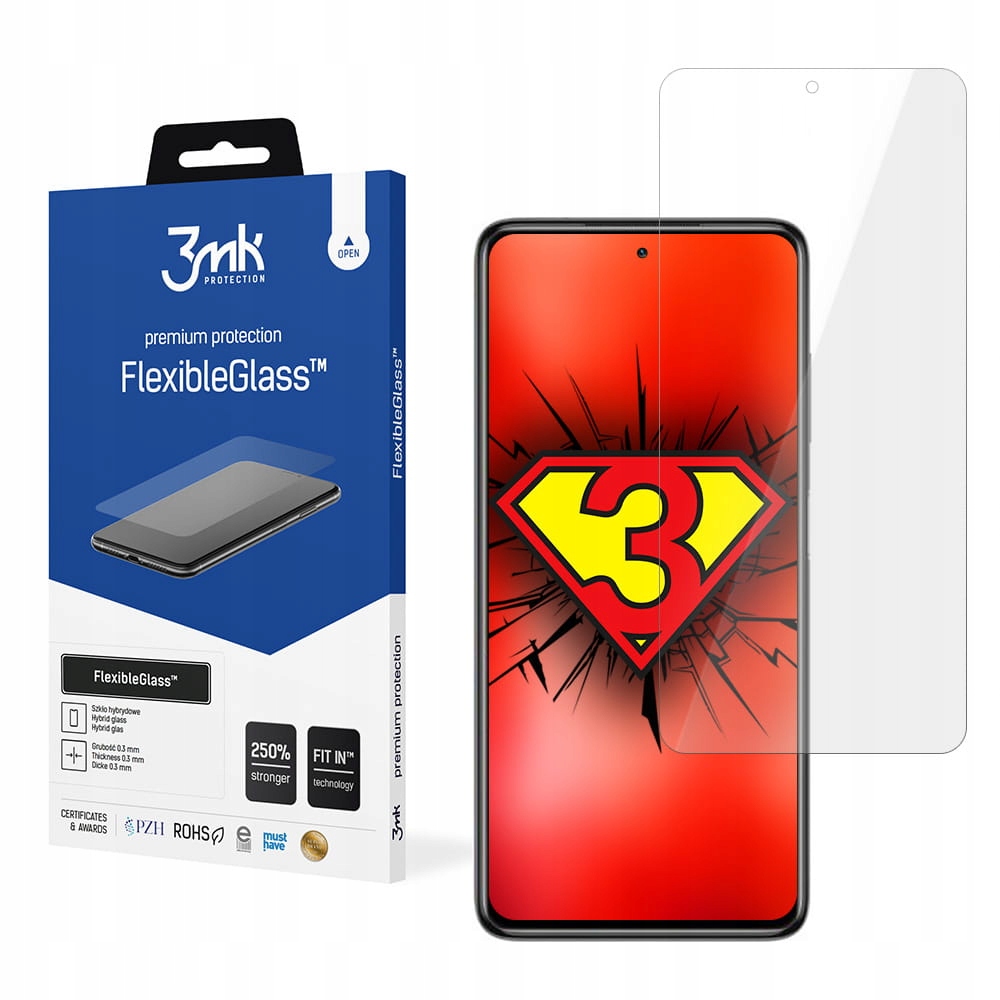 

Szkło ochronne do Xiaomi Poco X3 3MK FlexibleGlass