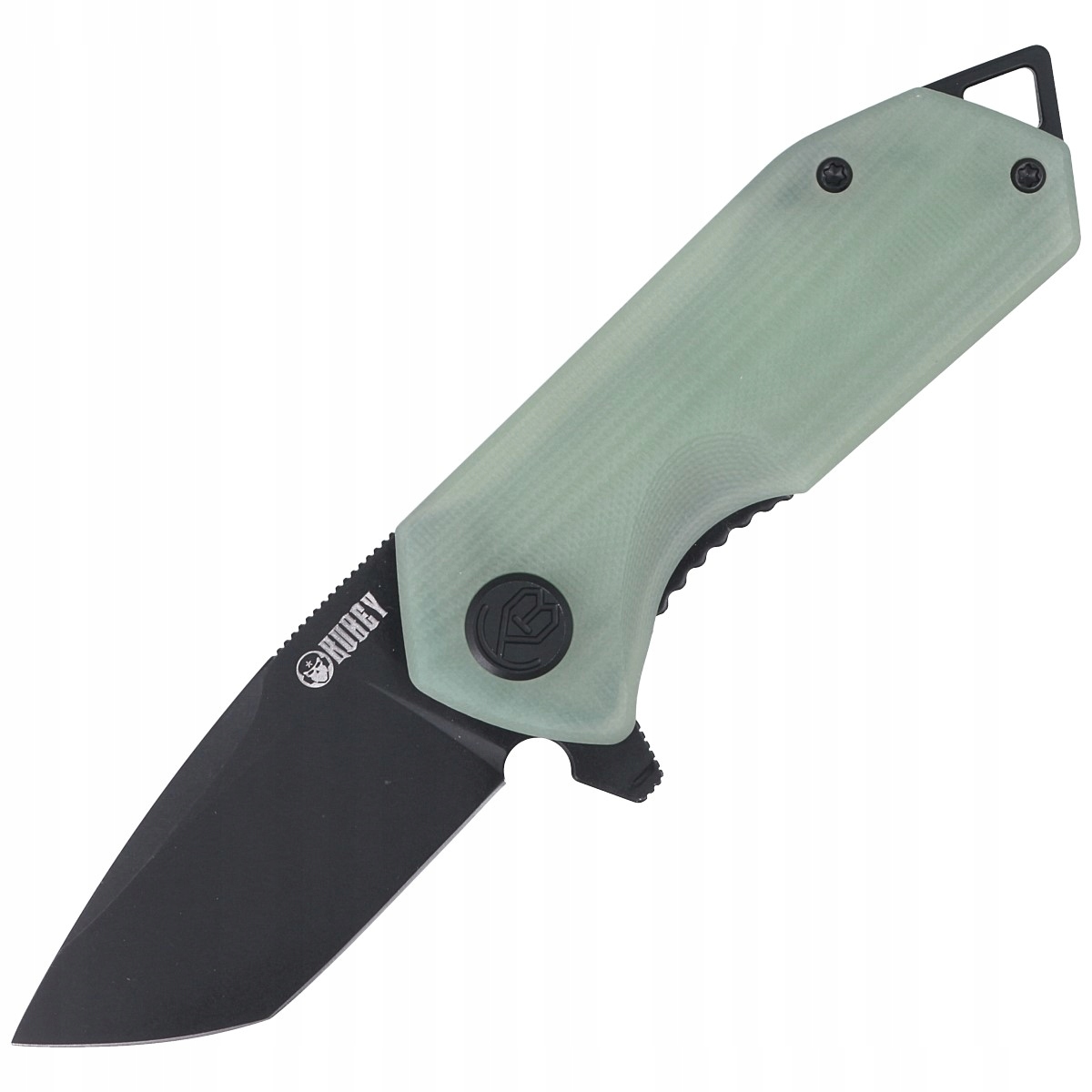Nůž Kubey Knife Campe, Jade G10 (KU203I)