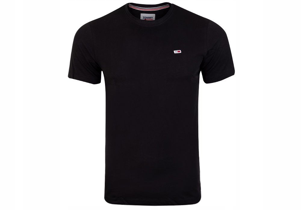 

Tommy Hilfiger Koszulka Męska T-shirt Black R:s