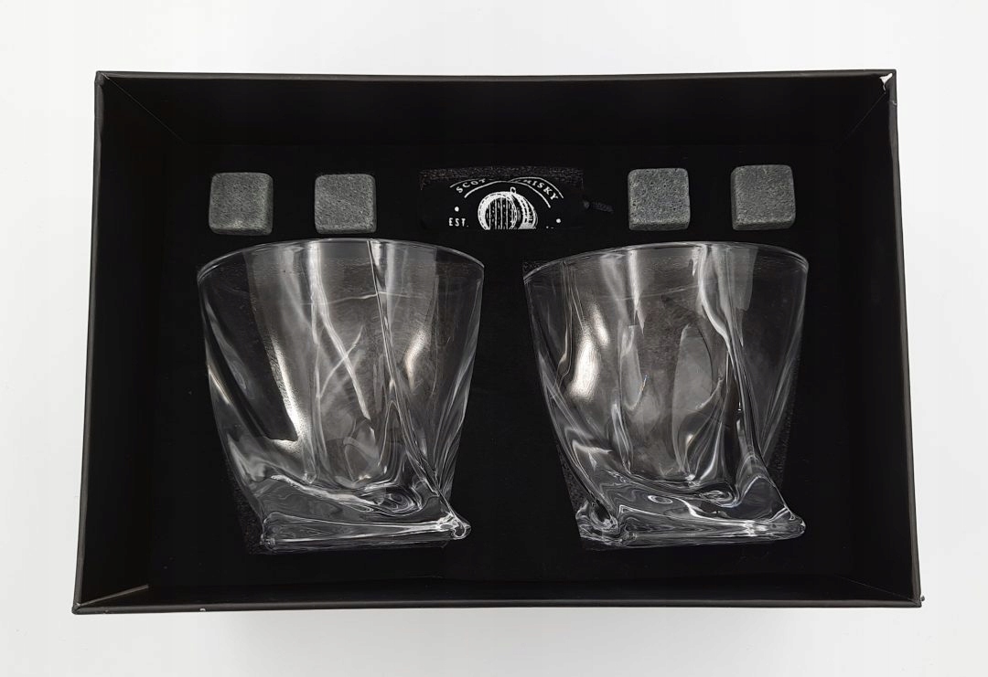 Zestaw do whisky drinków kostki szklanka prezent Pojemność 0 l