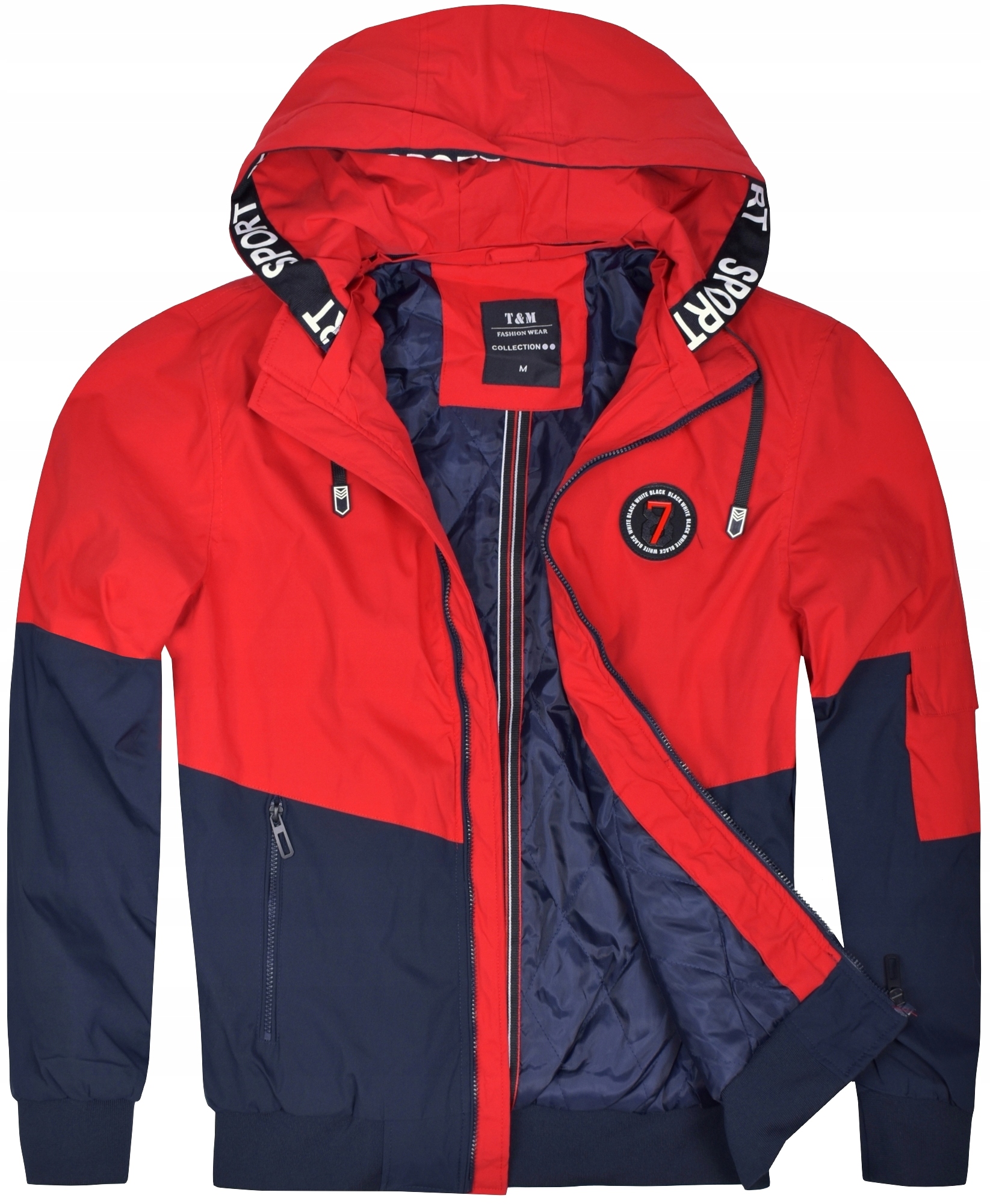 

Męska Kurtka Przejściowa Pikowana Jakość Kolory