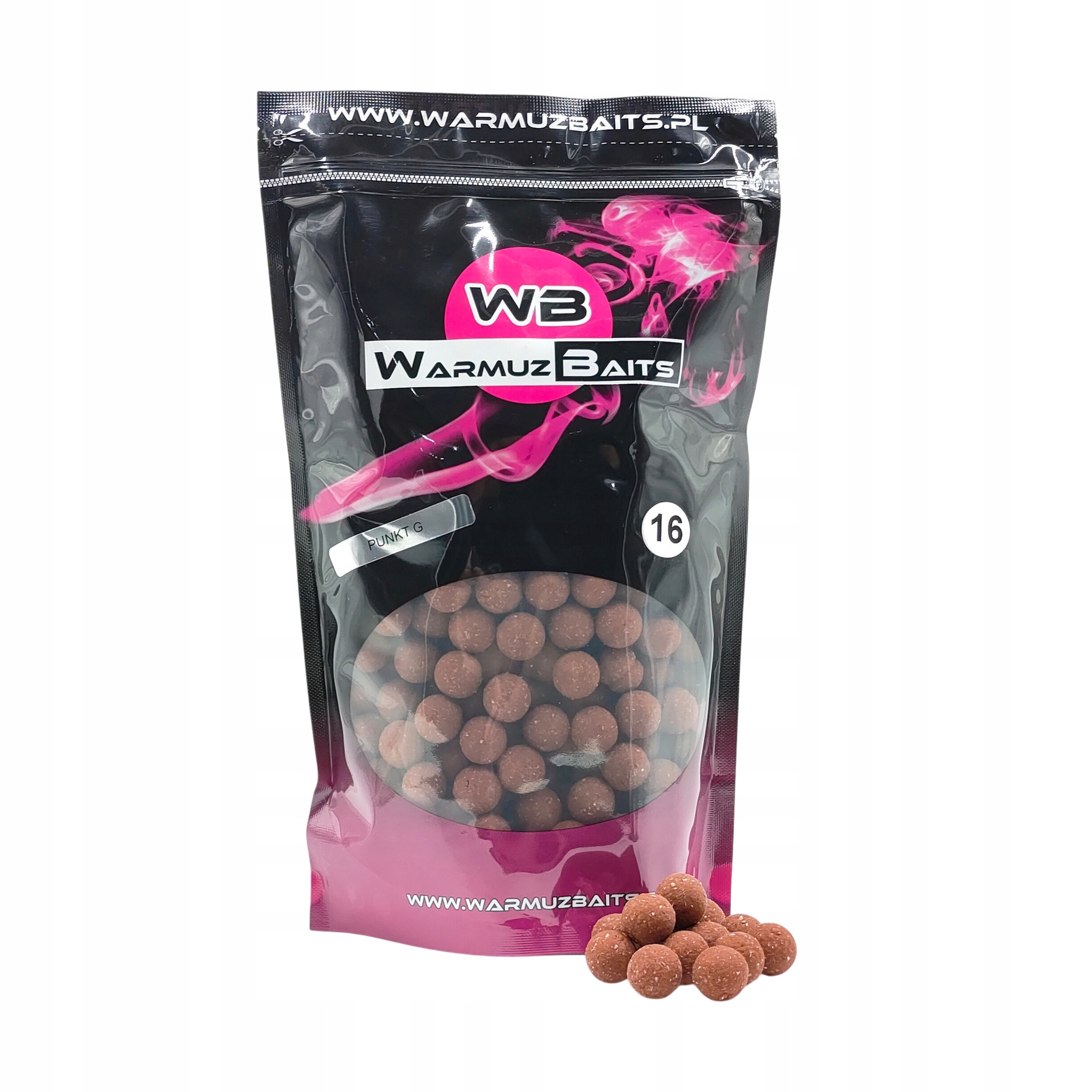 Kulki zanętowe Warmuz Baits Punkt G 900g 16mm na karpia i amura