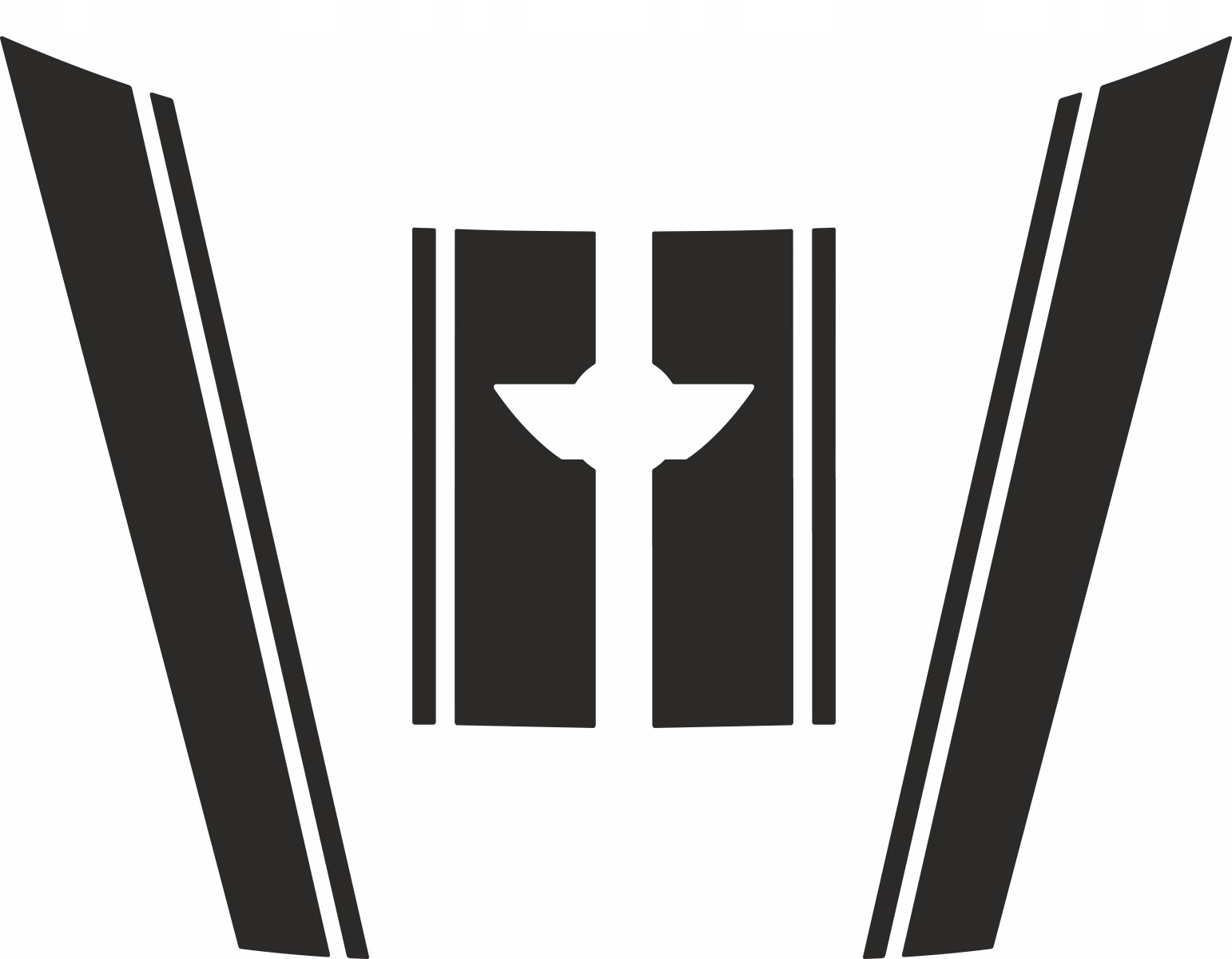 Samolepky Mini R60 Countryman na masku a klopu