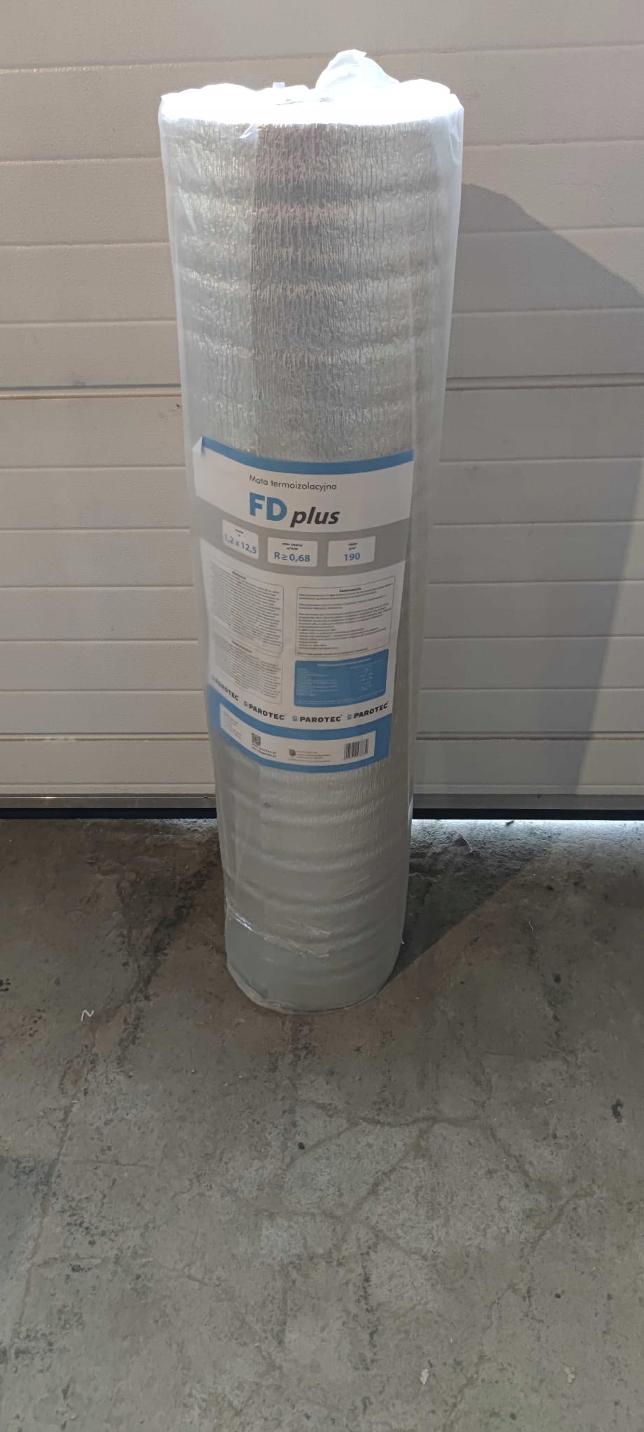 Maty termoizolacyjne Parotec FD plus 190g/m2 15m2 Długość 12.5 m