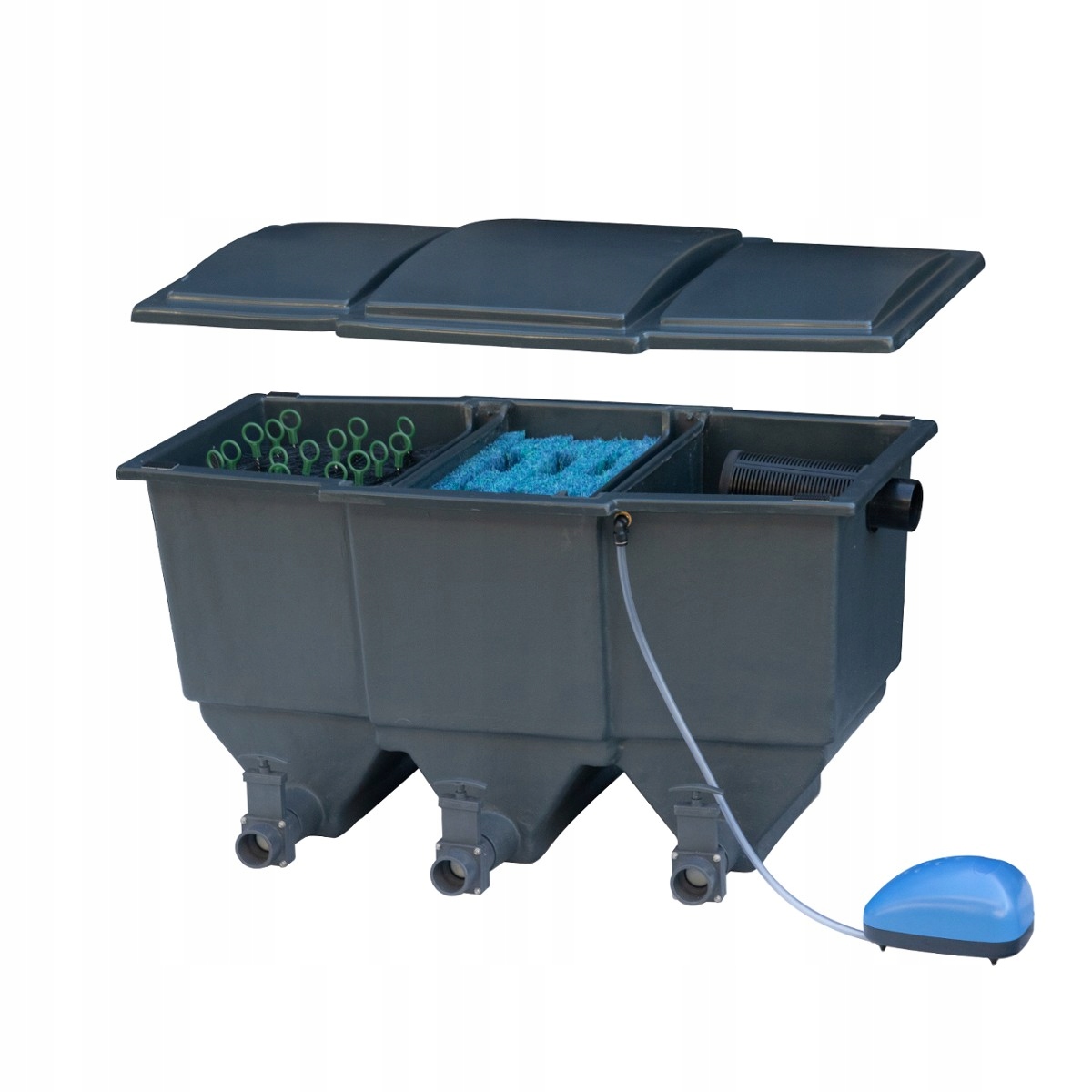 Filtr do jezírka BIOklar move 15 až 15000L biologický koi moving bed