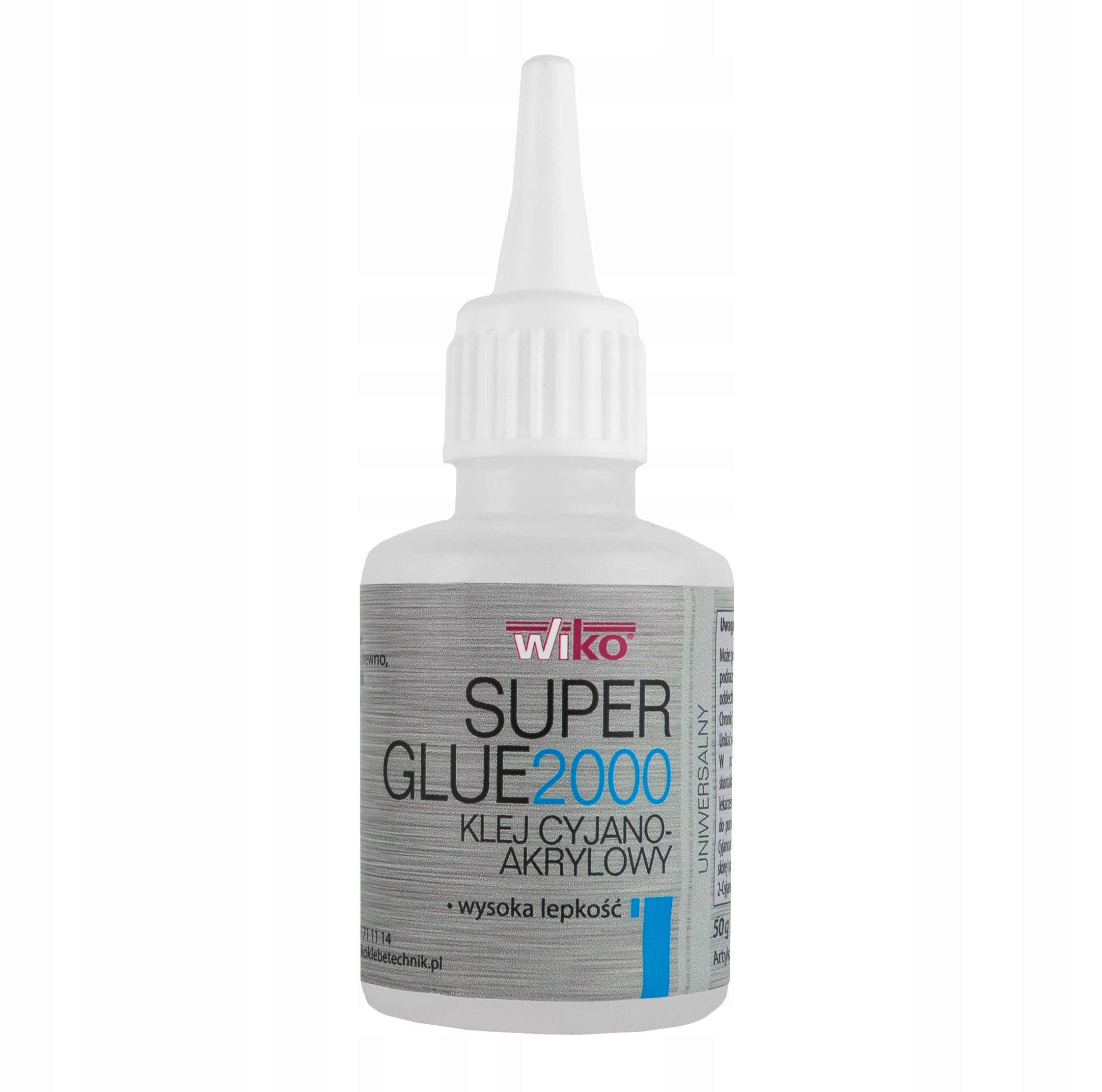 

Glue Gęsty klej Cyjanoakrylowy Wiko 2000 50g