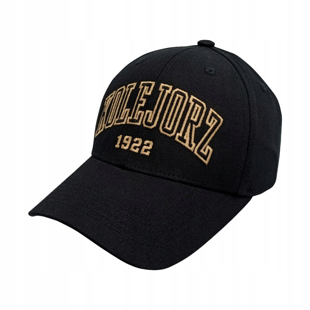 czapka baseballowa dziecięca Lech Poznań Kolejorz czarna