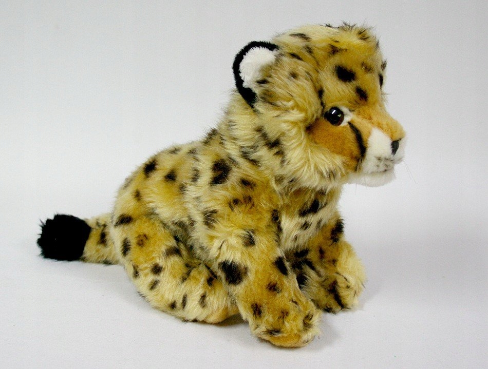 Uni-Toys Neuware sitzendes Gepard Baby   20cm groß 