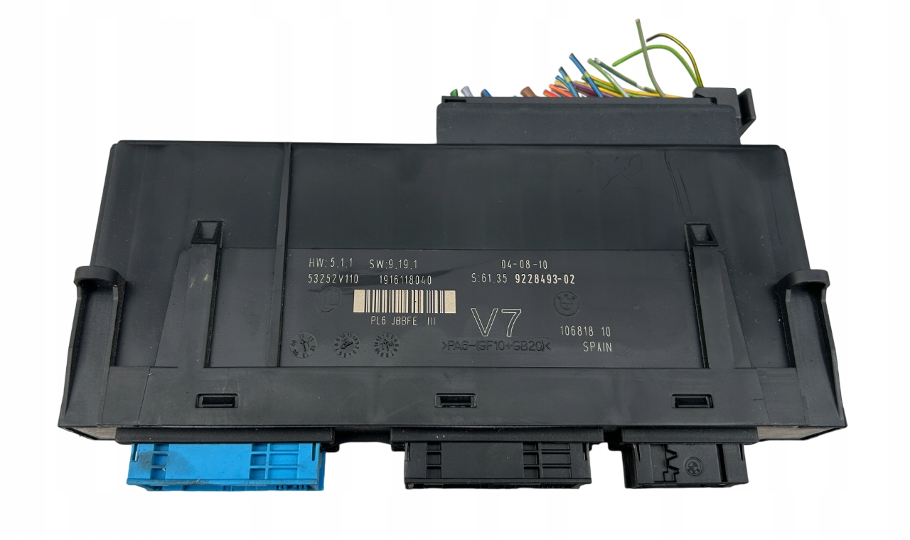 module control unit JUNCTIONBOX BMW 5 F10 F11 9228493