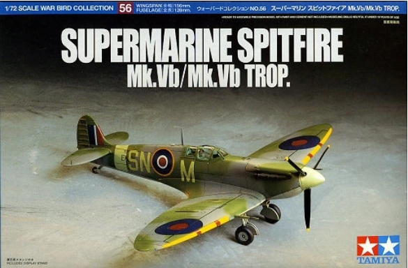 1:72 Letadlo Spitfire Mk.V/Vb Trop Tamiya 60756