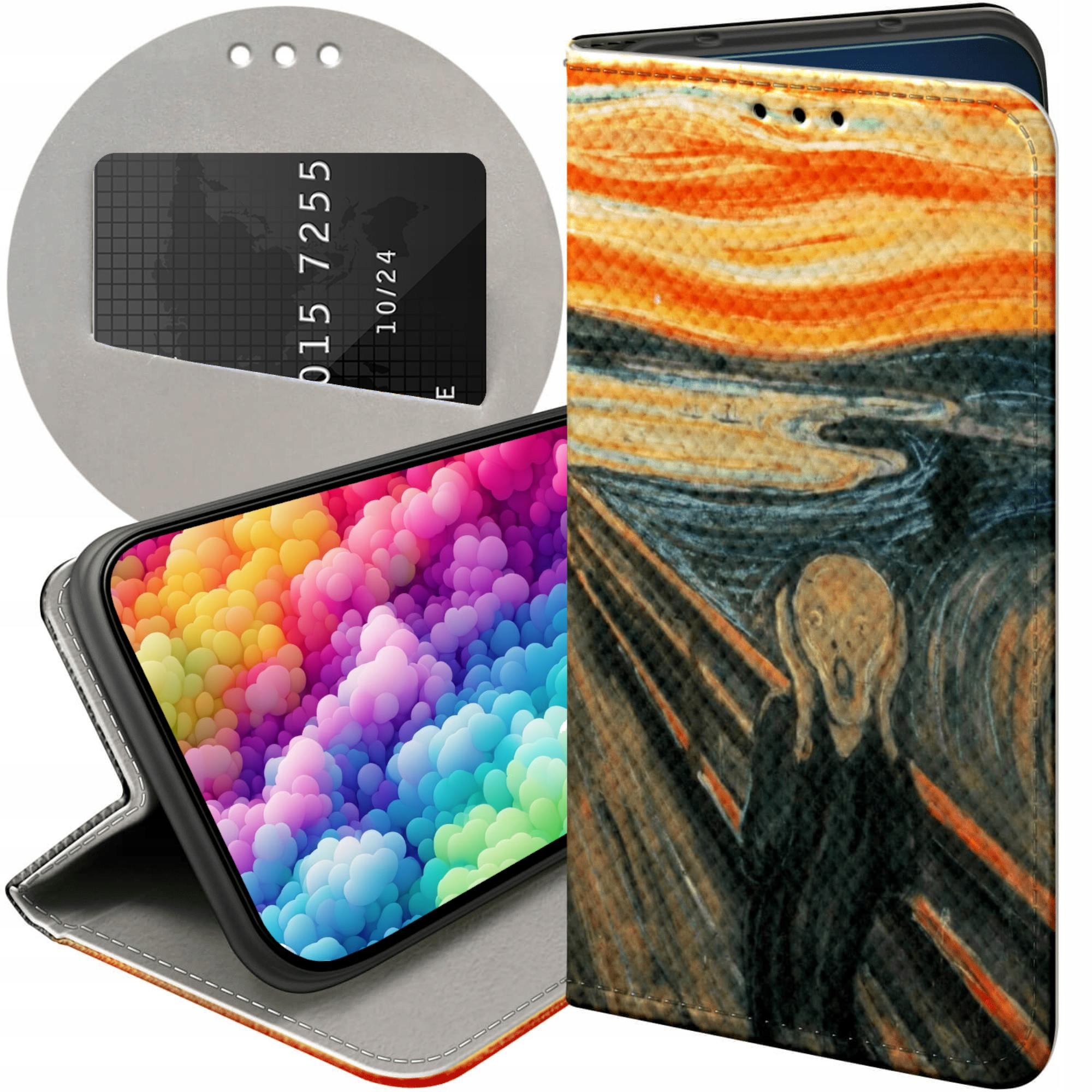 Etui Z Klapką Do Honor 400 Edvard Munch Krzyk Malarstwo Futerał Case