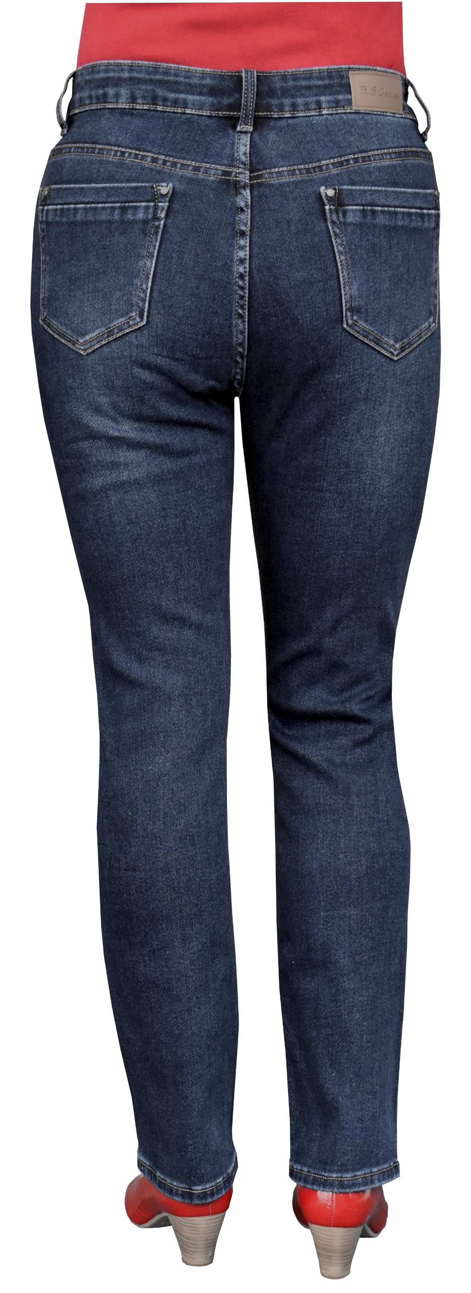 42,Jeansy damskie duże rozmiary,PushUp,S5796 Model S 5796