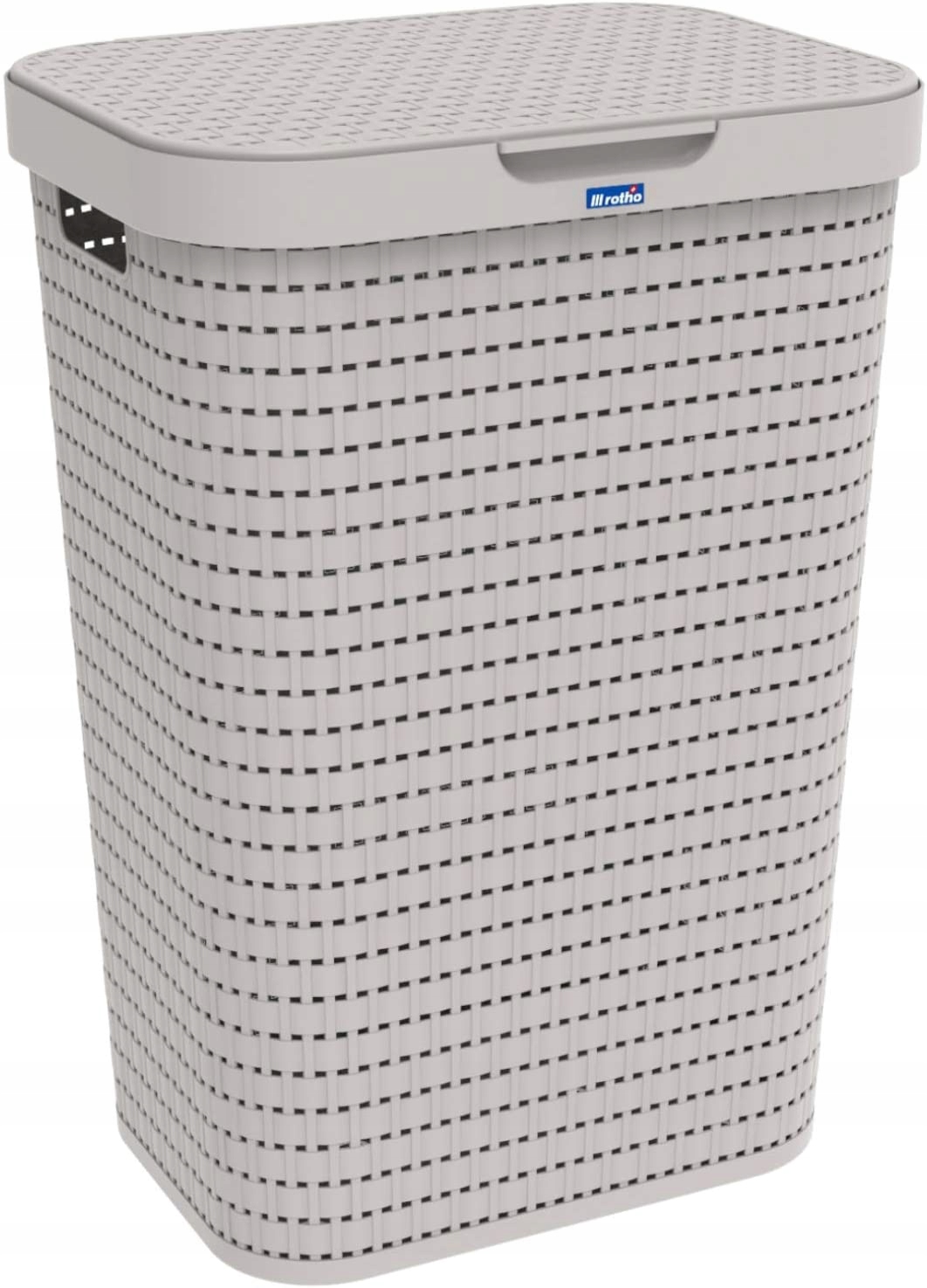 

Kosz na bieliznę Rotho Country 55l cappuccino
