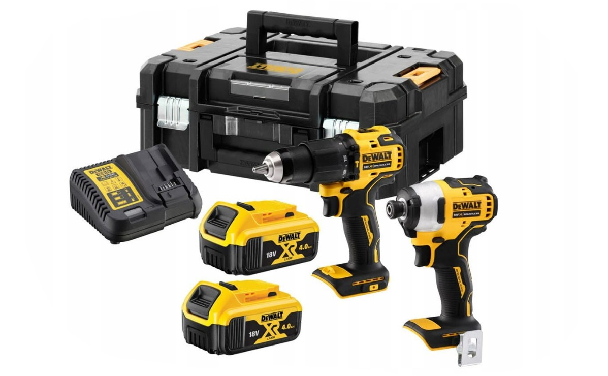 DCK2062M2T Dewalt Combo Set WKrętarka DCD709 Zakrętarka DCF809 2x4Ah TsTak