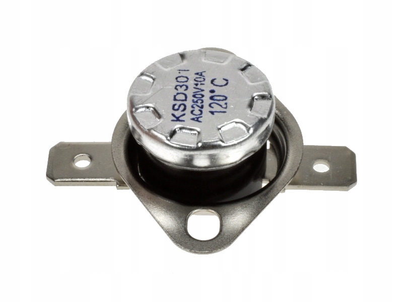 

Termostat bimetaliczny Nc 120C 10A 250V Ac