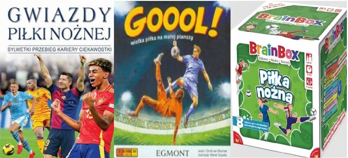Goool! Gra BrainBox Piłka nożna Gwiazdy piłki nożnej
