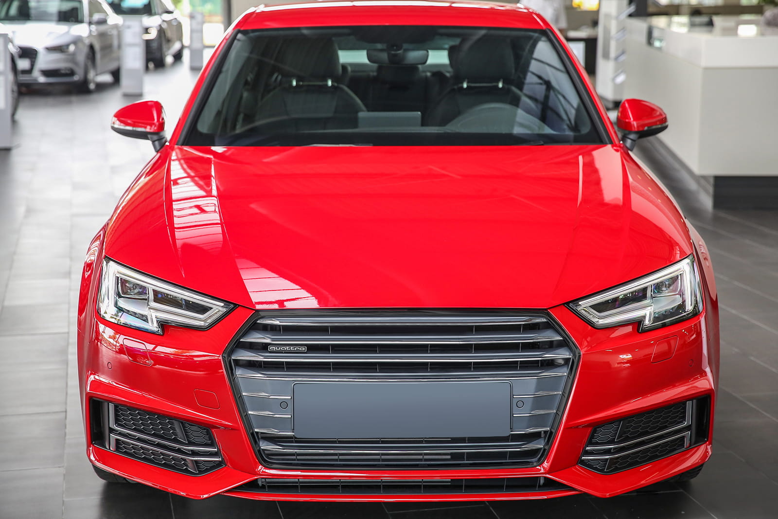 AUDI A4 B9 2015-2019 RAMKA GRILLA CZARNA 8W0853651D Producent części Inny