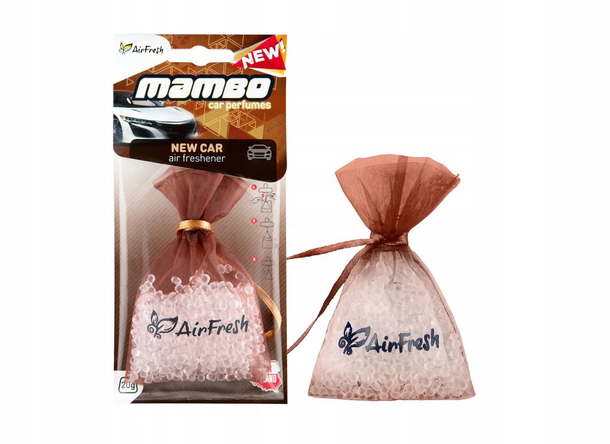 

Zapach do Samochodu Odświeżacz Mambo New Car