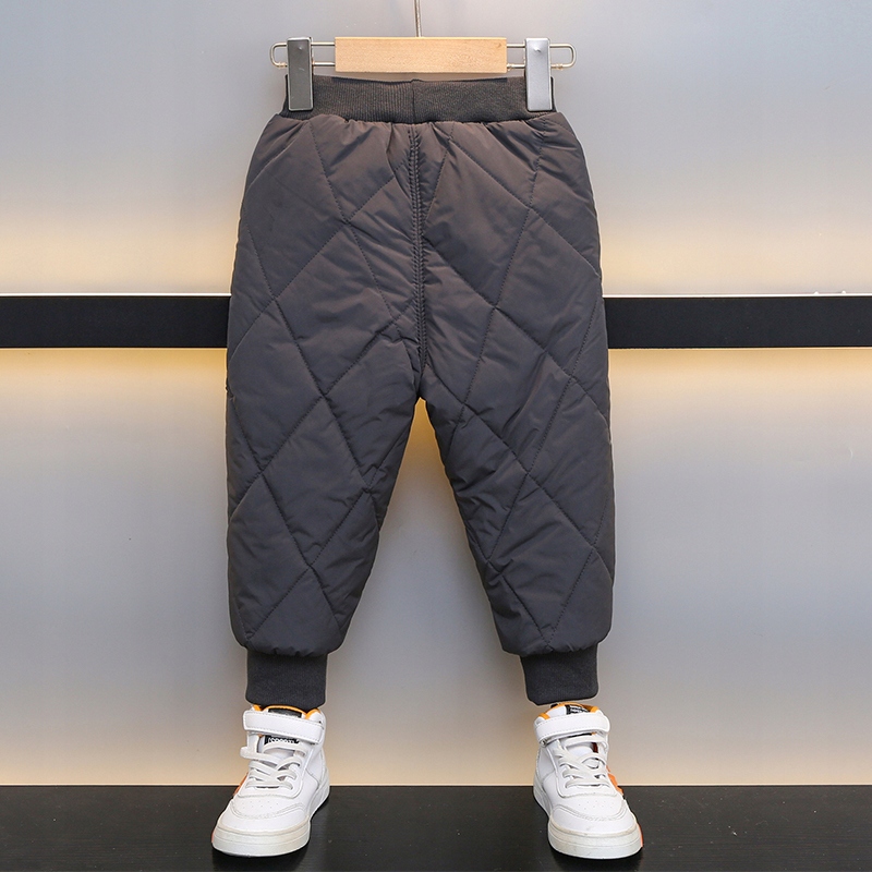 CIEPŁE GRUBE SPODNIE DRESOWE OCIEPLANE JOGGERY zimowe pikowane chłopięcy Marka Inna marka