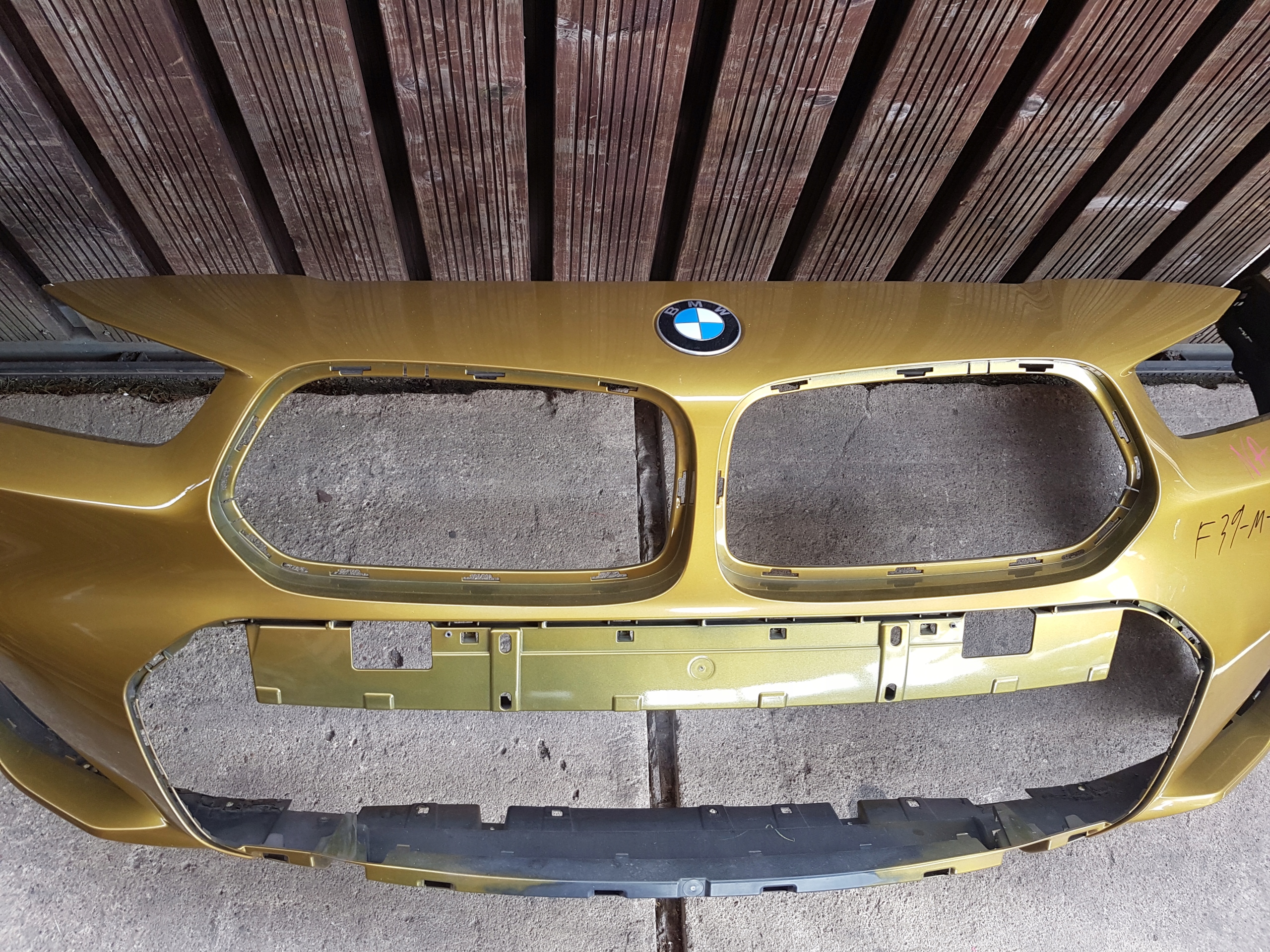 front bumper BMW X2 F39 m-packet