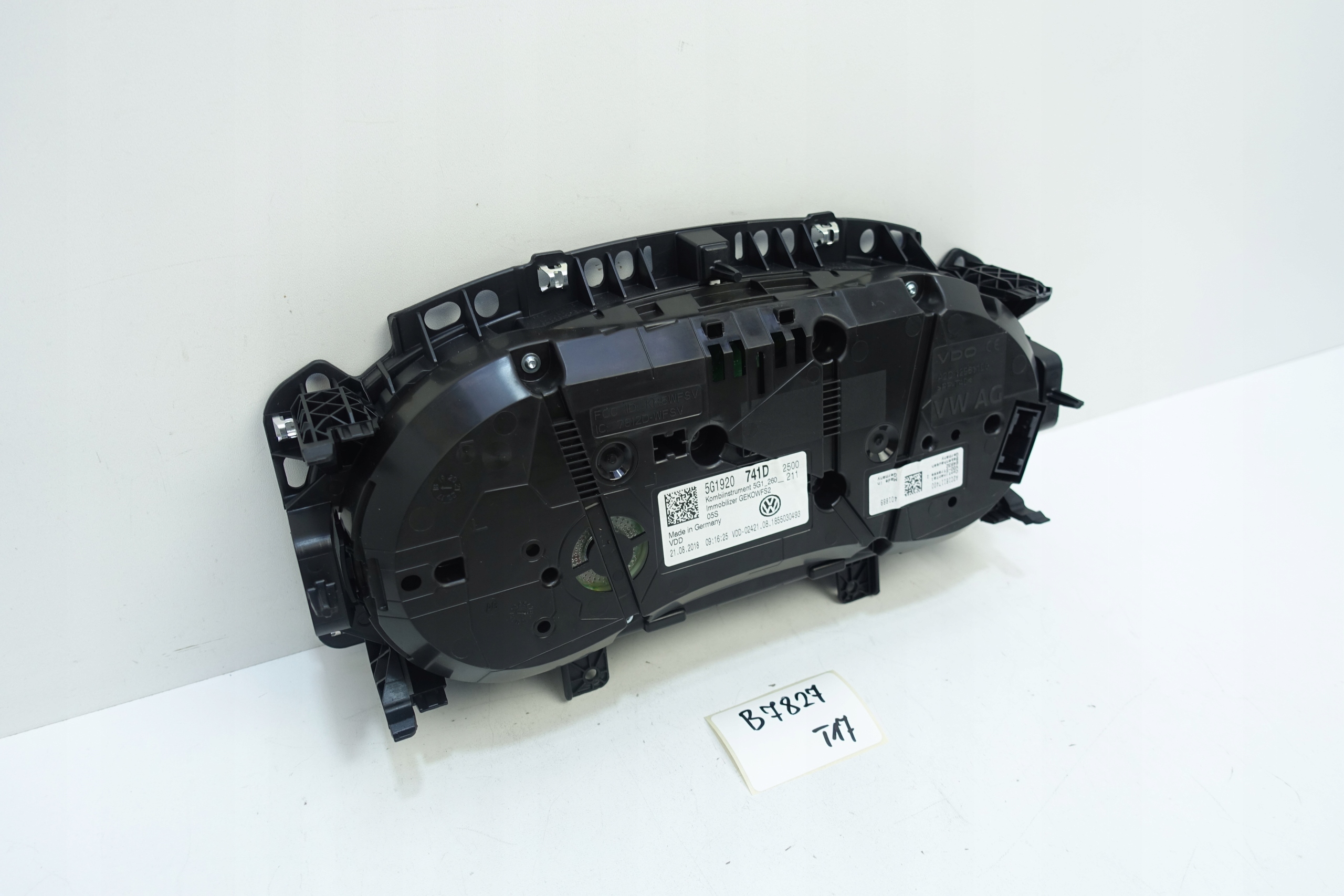 dials dials VW GOLF VII 7 5G 18372KM 5G1920741D