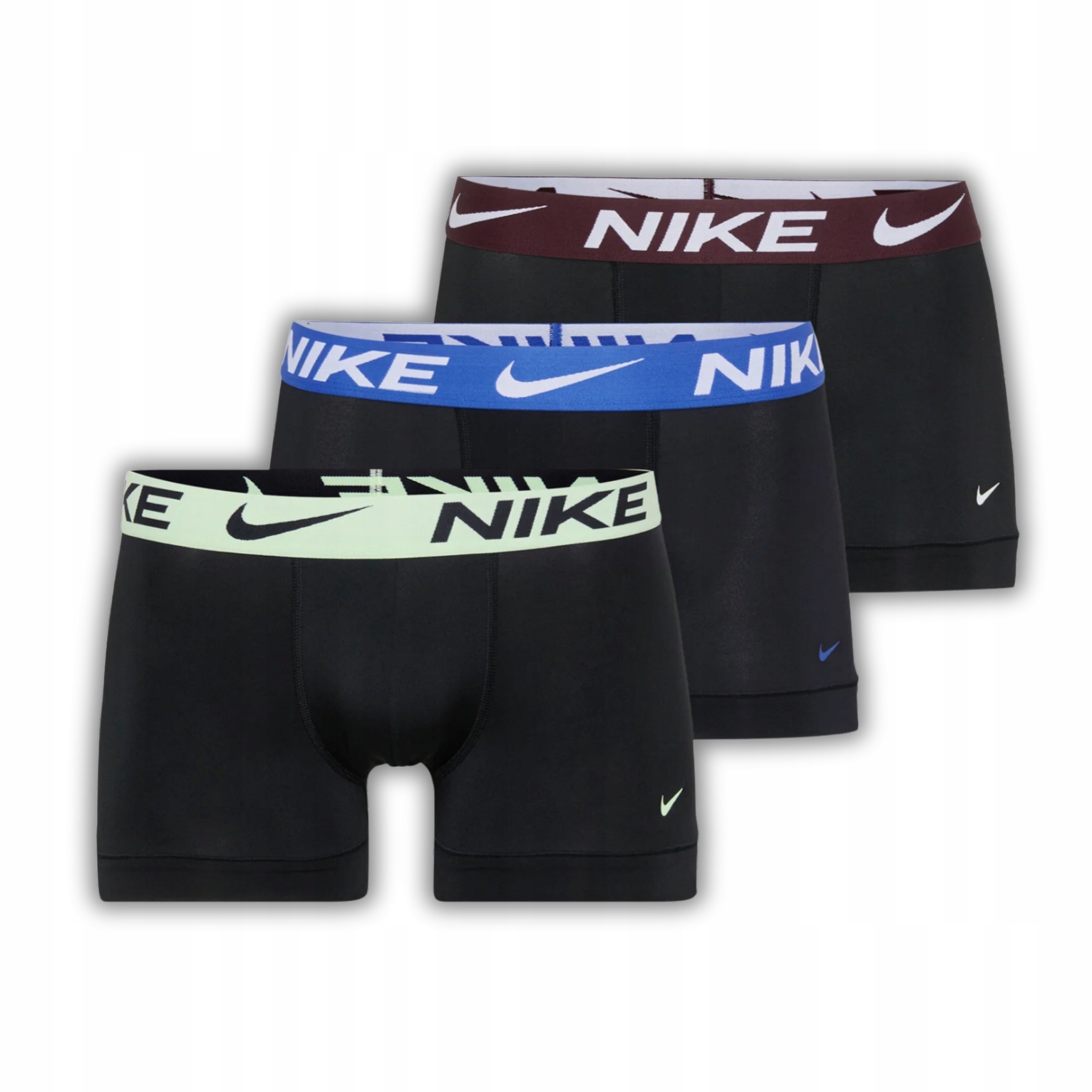 Pánské boxerky Slipy Spodní prádlo Nike Essential Černé Dri-fit Lehké M