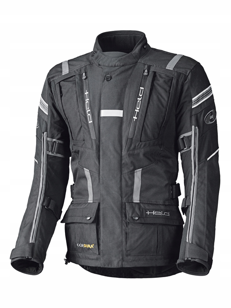 Kurtka motocyklowa tekstylna Held Hakuna II czarno-szara L