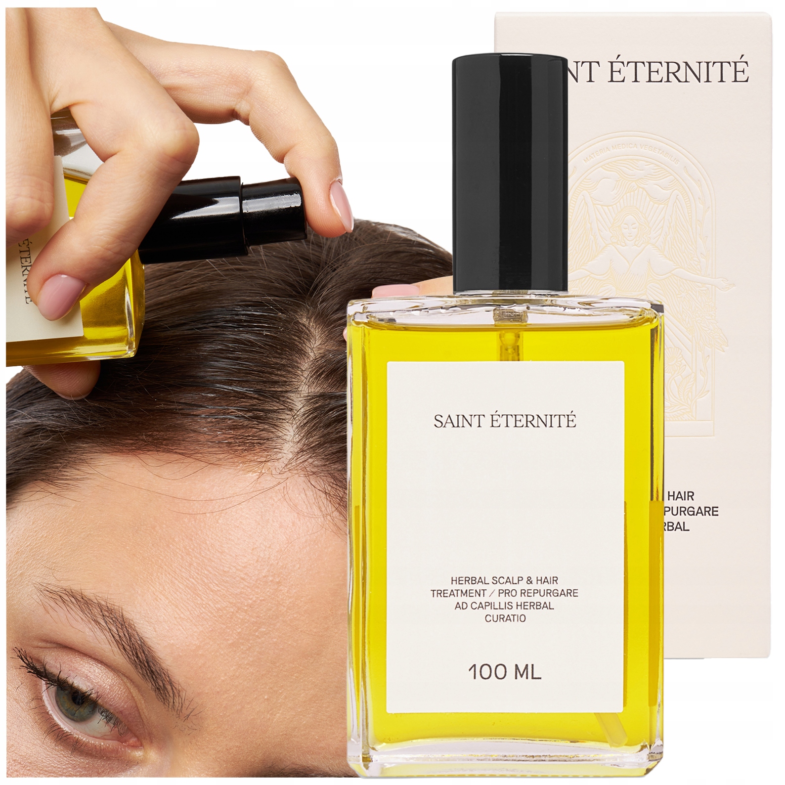 Vlasové Tonikum pro podporu růstu vlasů Přírodní péče o pokožku hlavy Saint