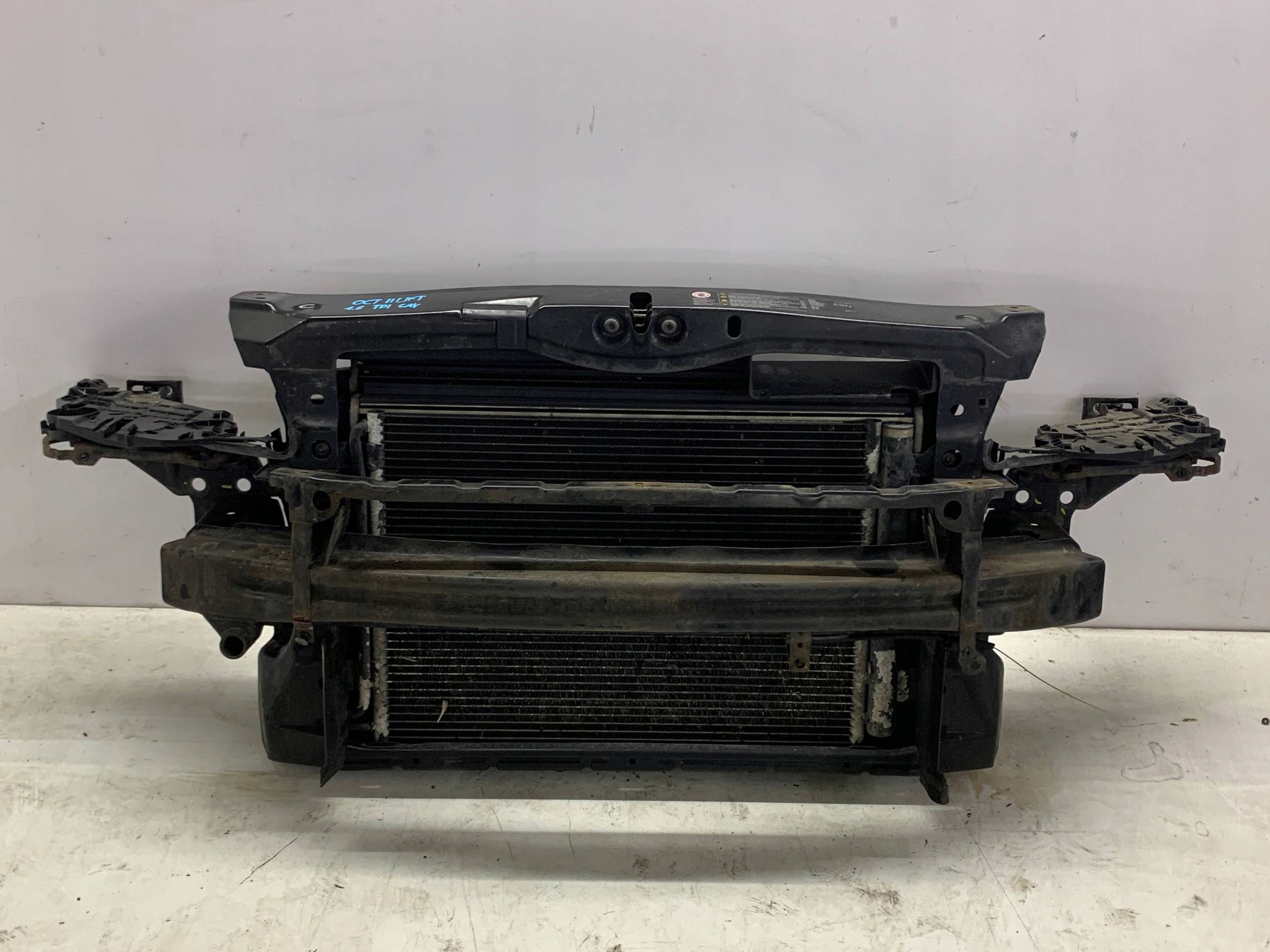 support panel for radiators radiator fan SKODA OCTAVIA II (08-13) 1.6 TDI 105 TYS