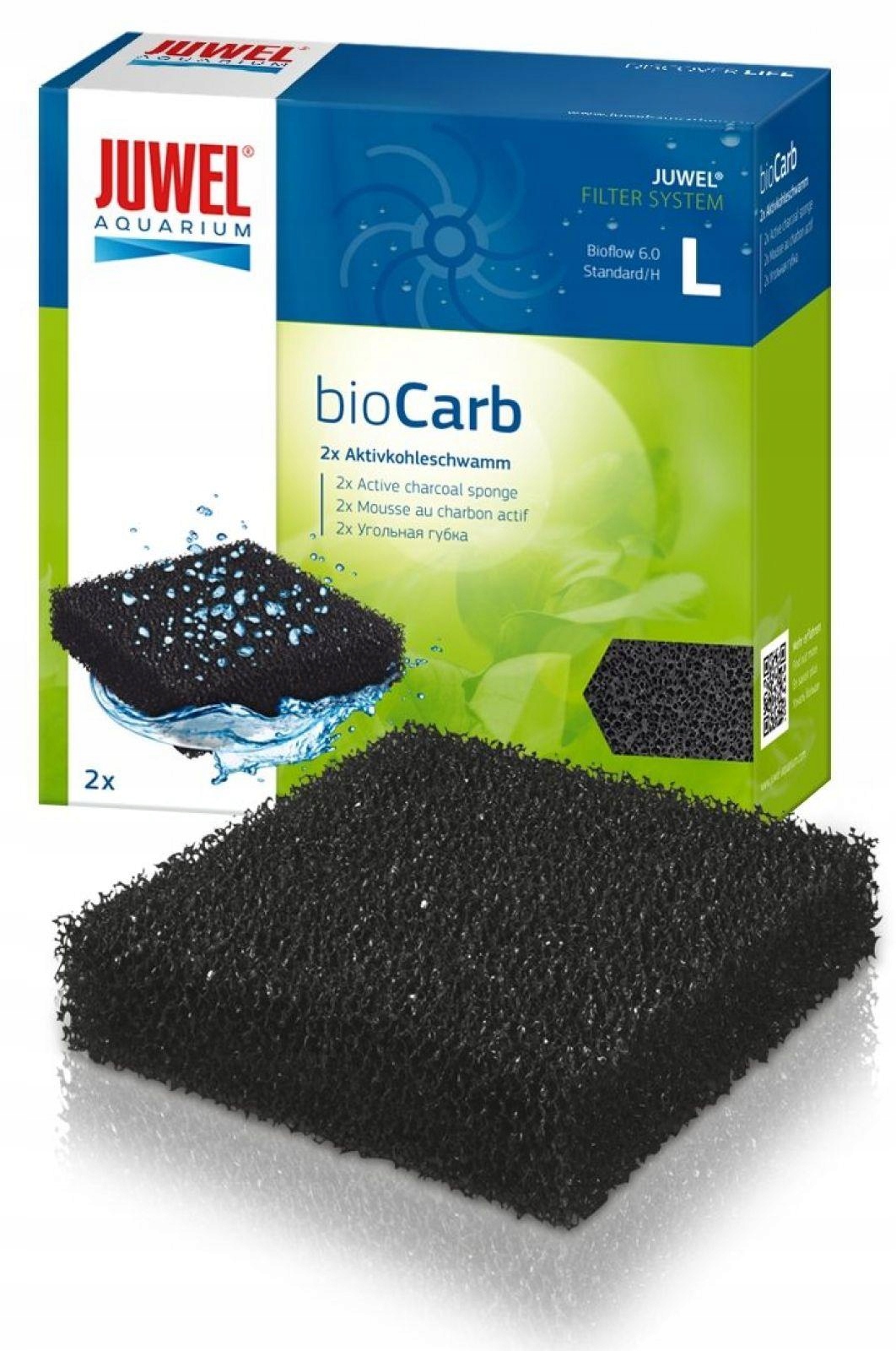 Levně Houbička Do Filtru Do Akvária Bioflow L Standard 1 Ks