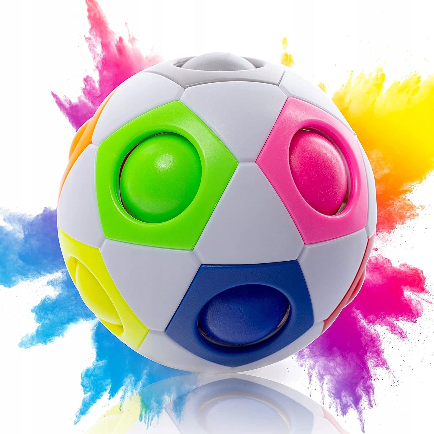 KULA piłka ANTYSTRESOWA 2 piłeczki antystresowe DZIEŃ DZIECKA PREZENT Marka inna