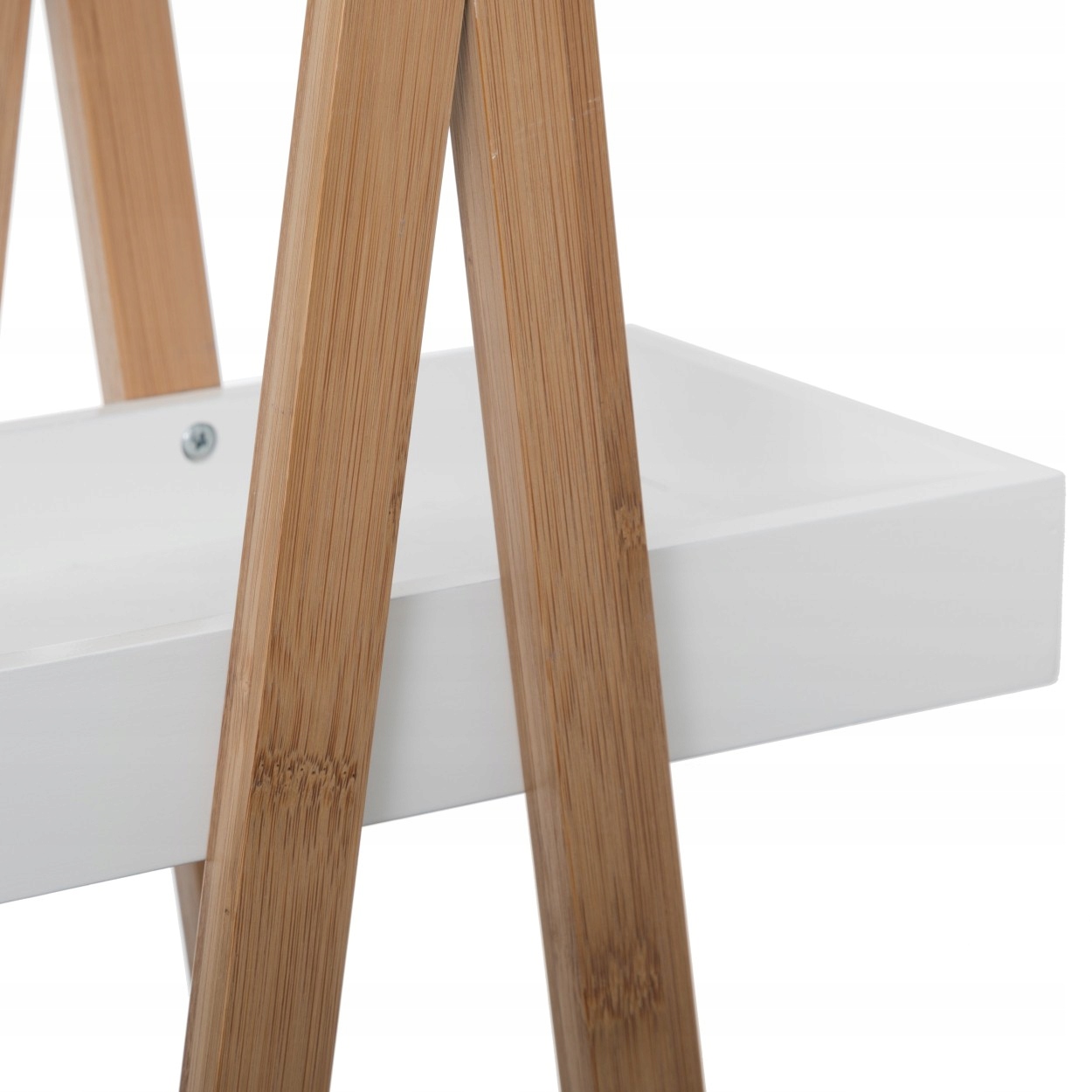 Szafka do łazienki regał 3 POZIOMY biała BAMBUS Głębokość mebla 18 cm