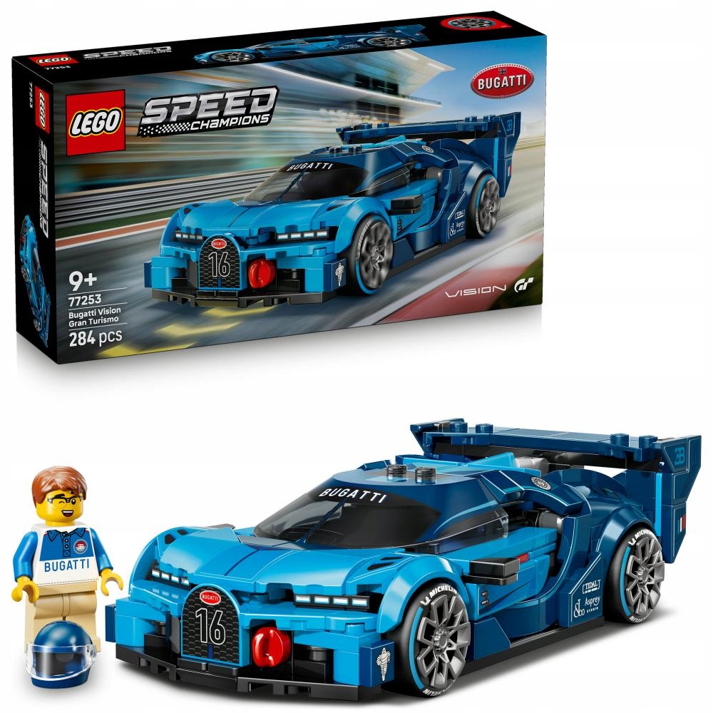 Lego 77253 Speed Champions Sportovní hyperauto Bugatti Vision Gt