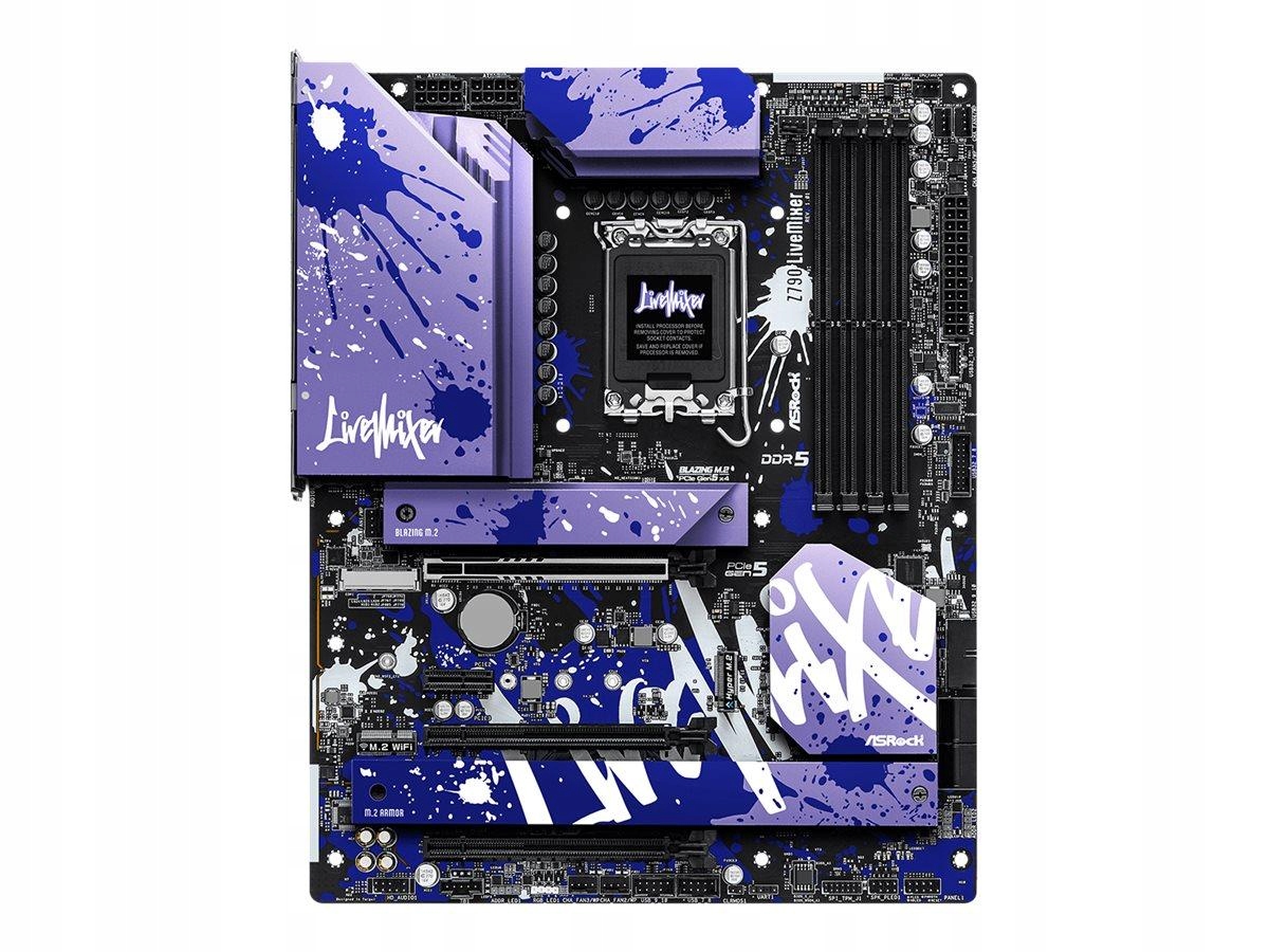 Asrock Z790 Livemixer LGA1700 Atx Mb 4xDDR5 4xSATA 1xHDMI 1xDP