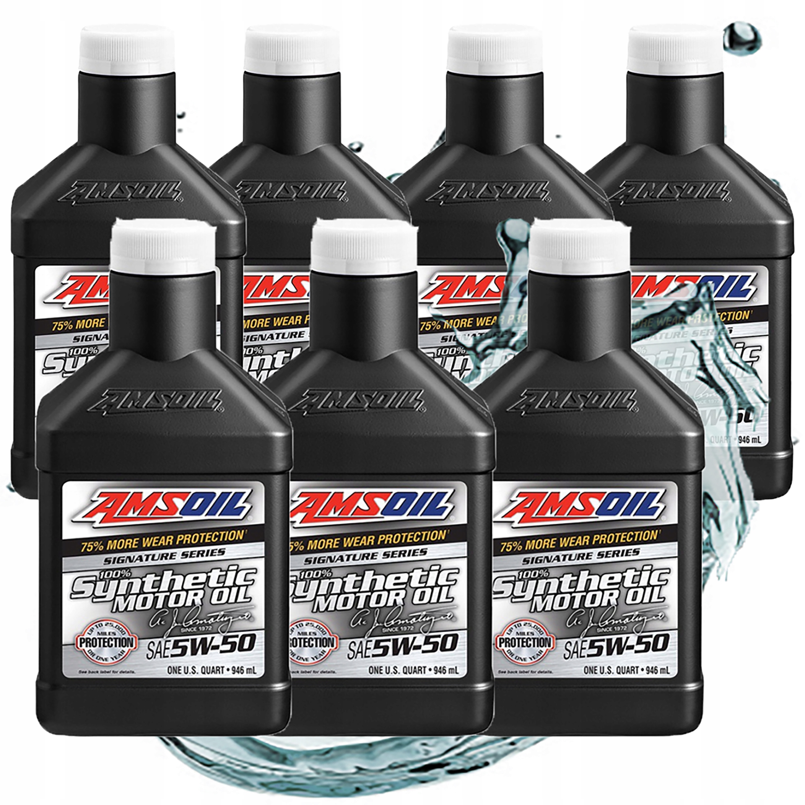 Syntetický Motorový Olej Amsoil 5W50 Signature Mustang Amr 6,62L