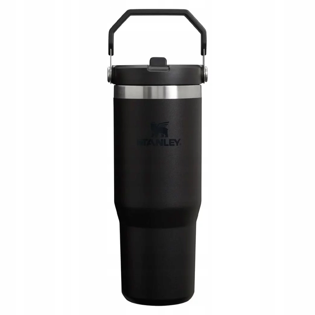 Šálka IceFlow Flip Straw 0.89L Black Čierna One size Stanley