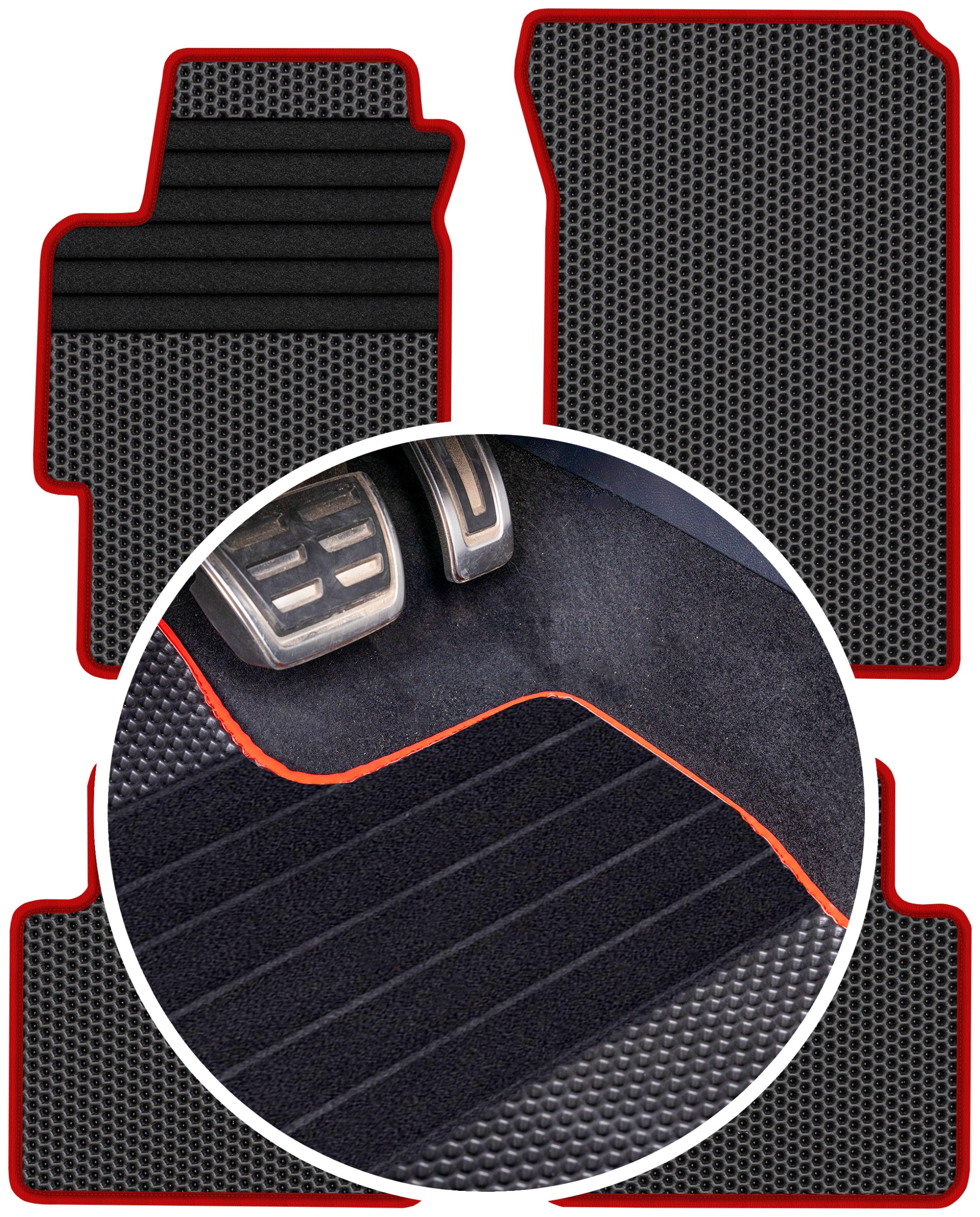 Honda Accord VI 1998-2002 Gumové rohože Eva Eternity Plastry Medu