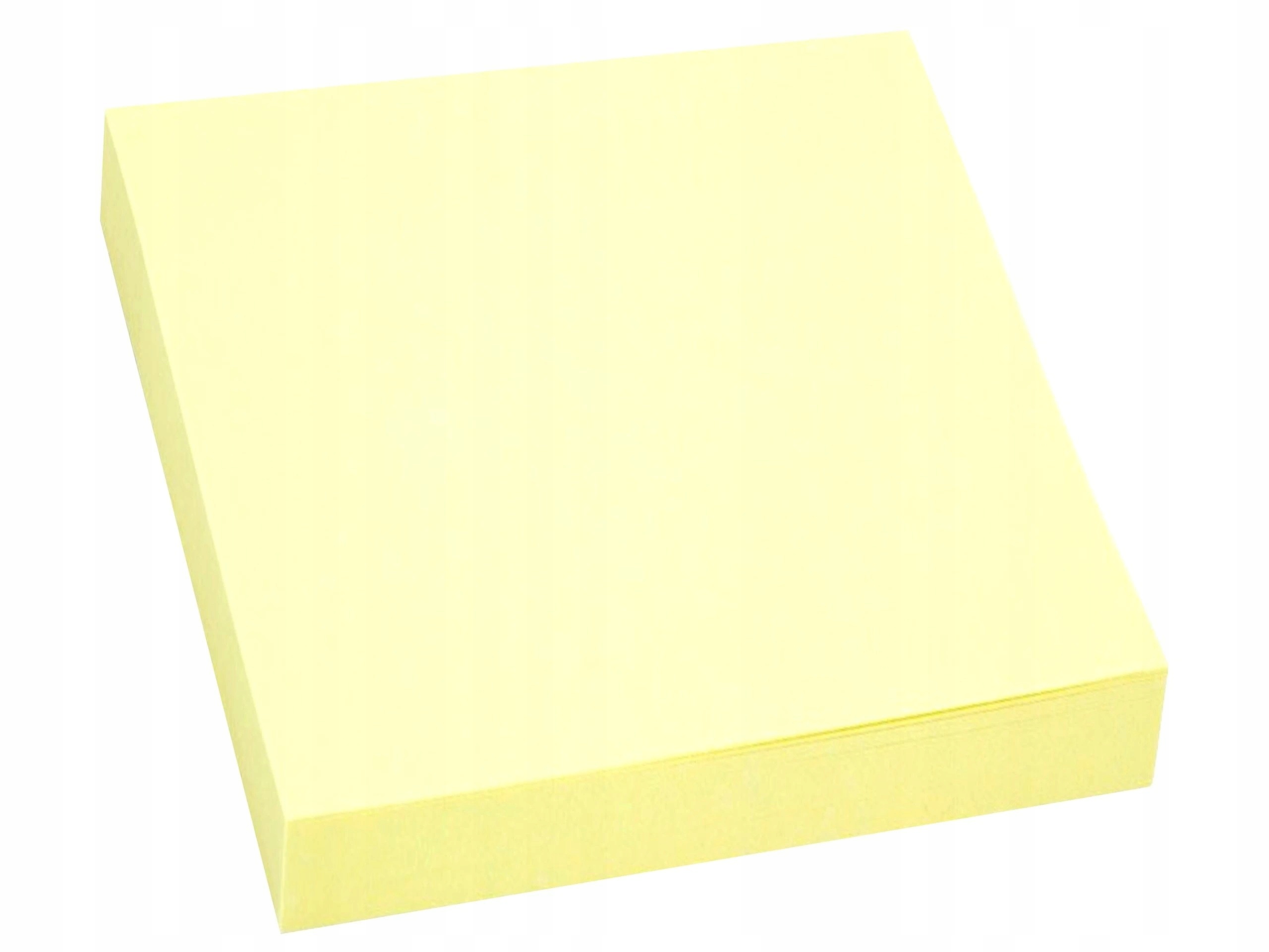 

Karteczki samoprzylepne żółte notes 75x75 100k