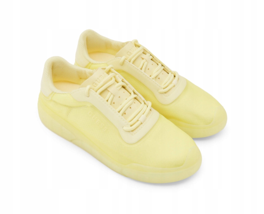 Guess Žluté Dámské Sportovní Boty Se Šněrováním 39 Gpa