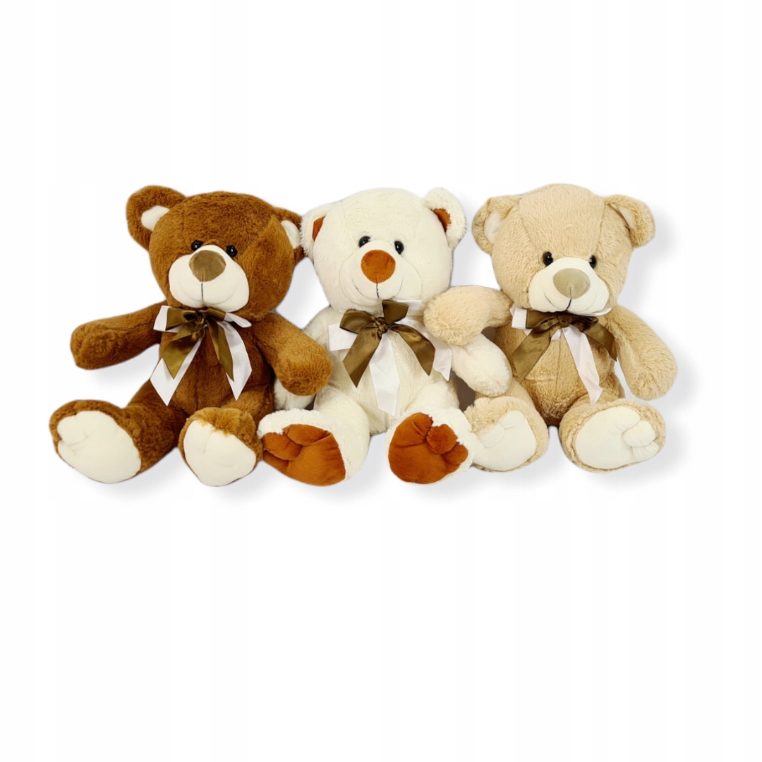 

Miś pluszowy z wstążką maskotka walentynki prezent