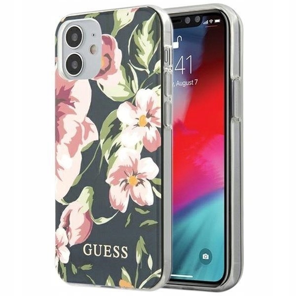 

Etui Do Iphone 12 Mini Guess Flower Collection