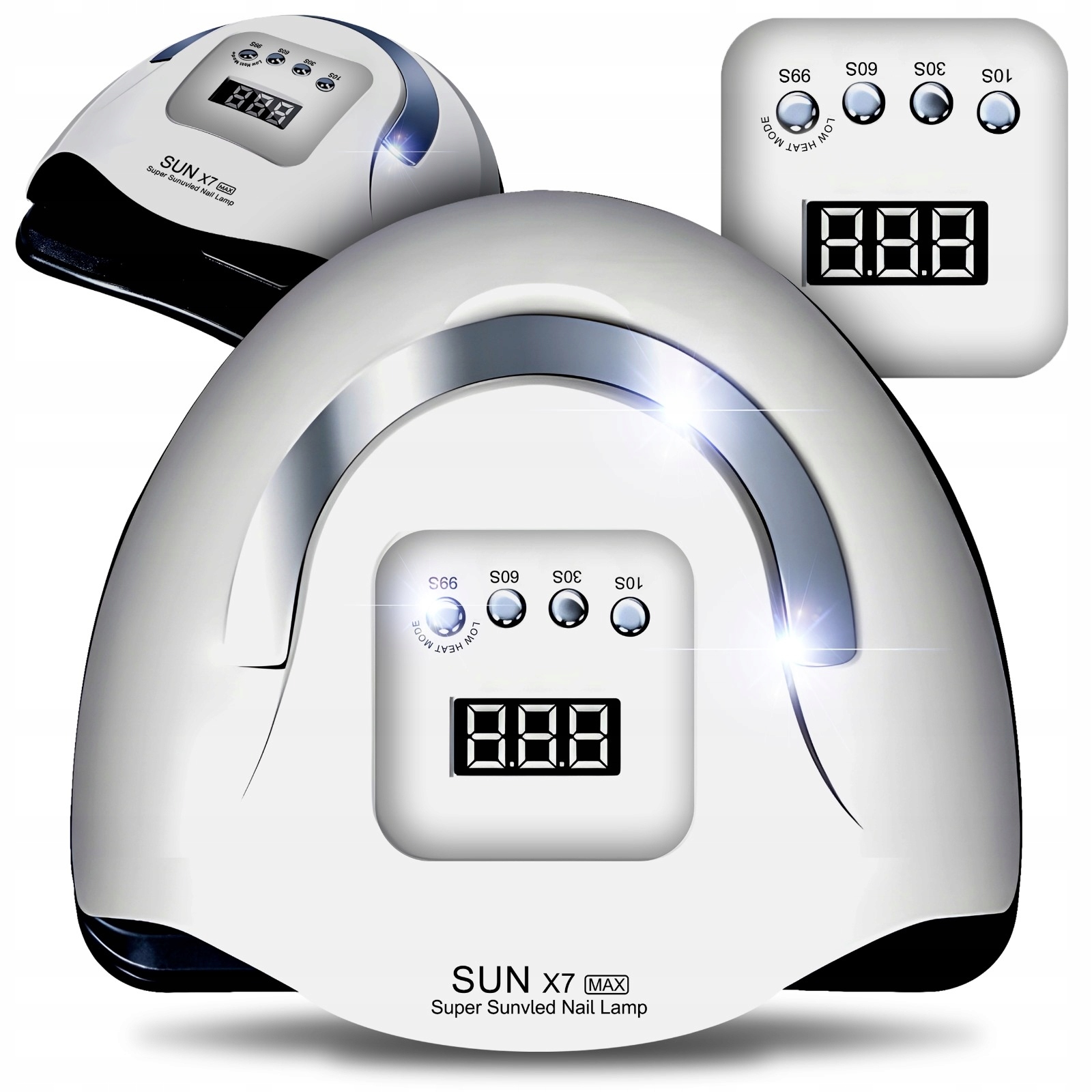 Lampa LED+UV R2 X7 220 W biały