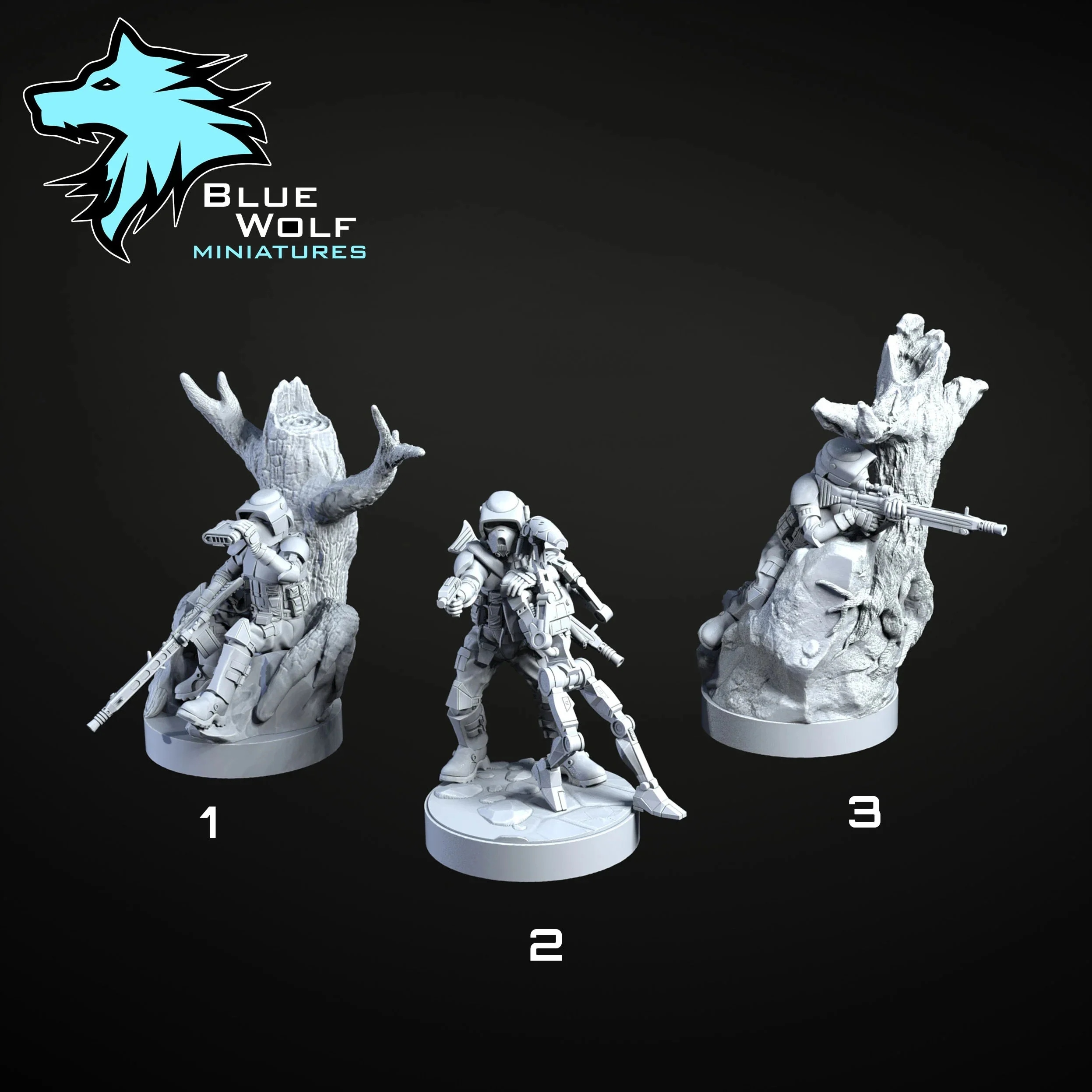 Republic Snipers model pasuje do gry StarWars Legion all