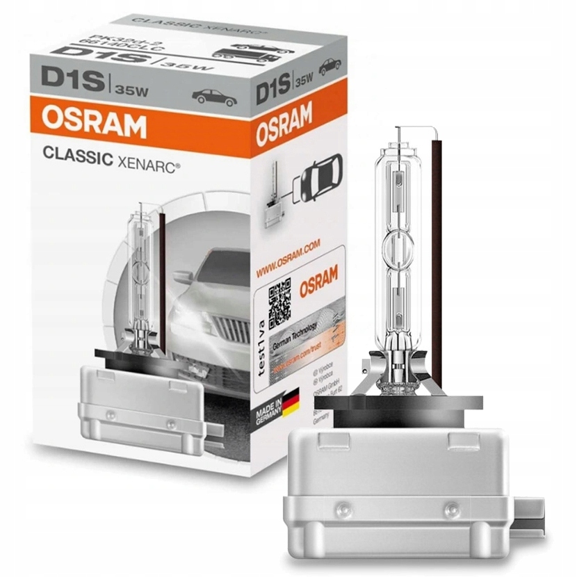 

Żarnik Xenon Osram D1S Classic Xenarc 4300K Niemcy