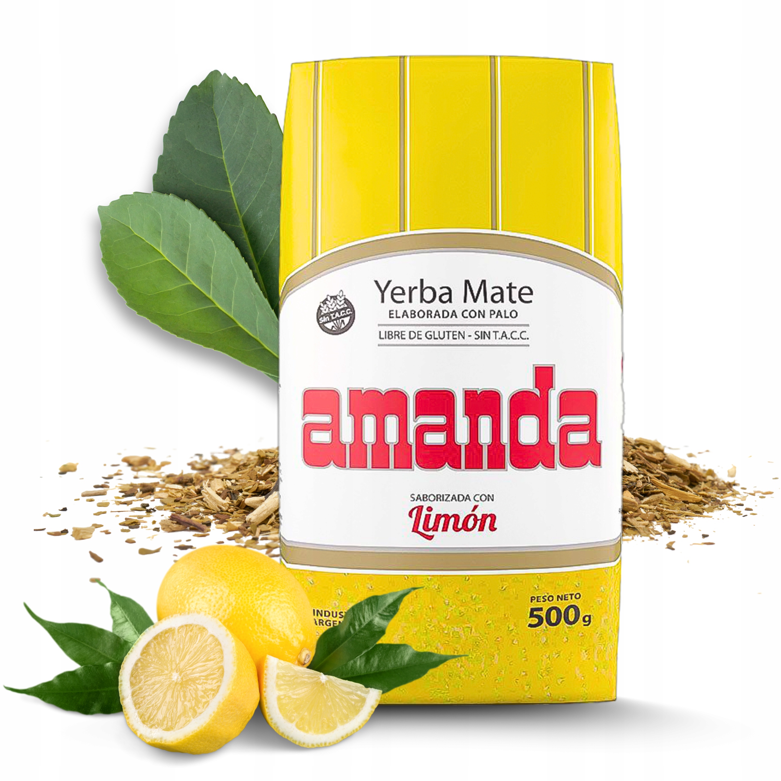Йерба Мате Аманда лимон 500г лимон