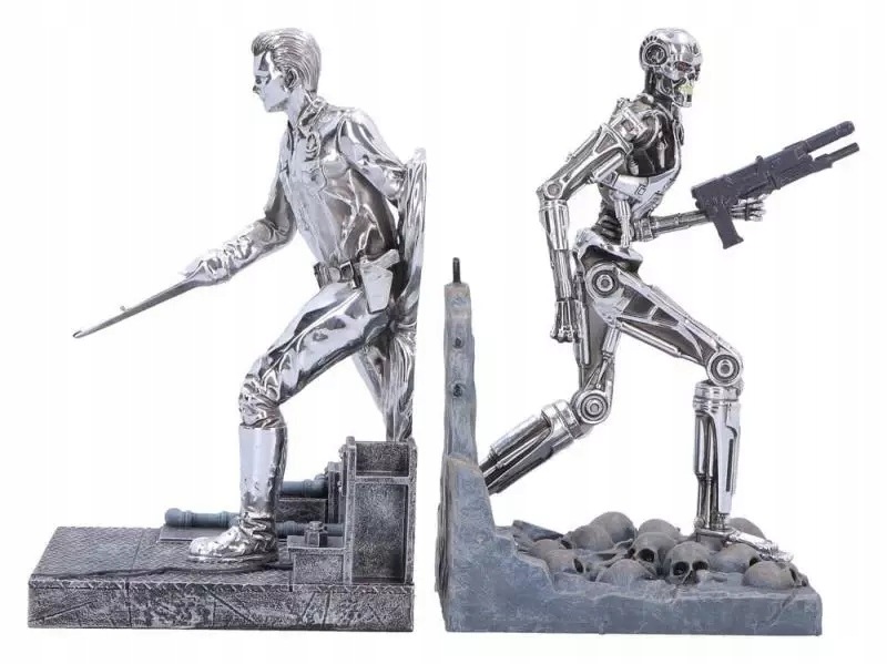Podpěry Na Knihy Terminátor T-1000 Vs T-800