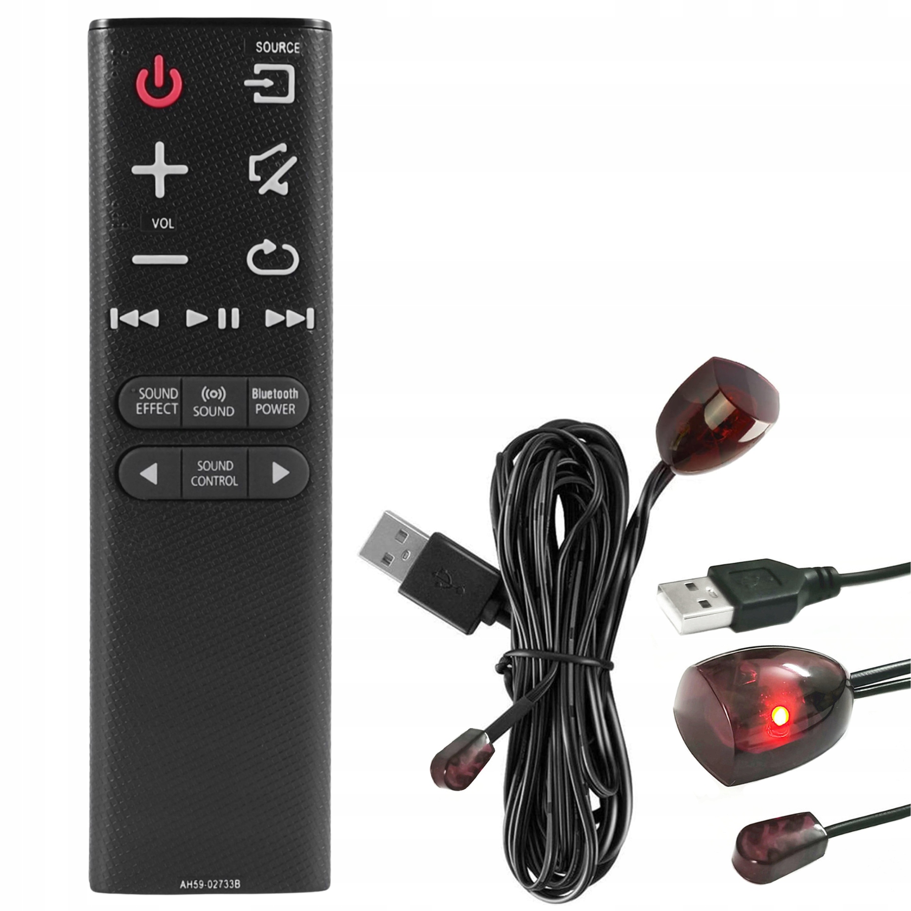 Dálkový Ovladač AH59-02733B Pro Samsung HWKM45C HW-KM45C HWKM45C/ZA Ir Kabel