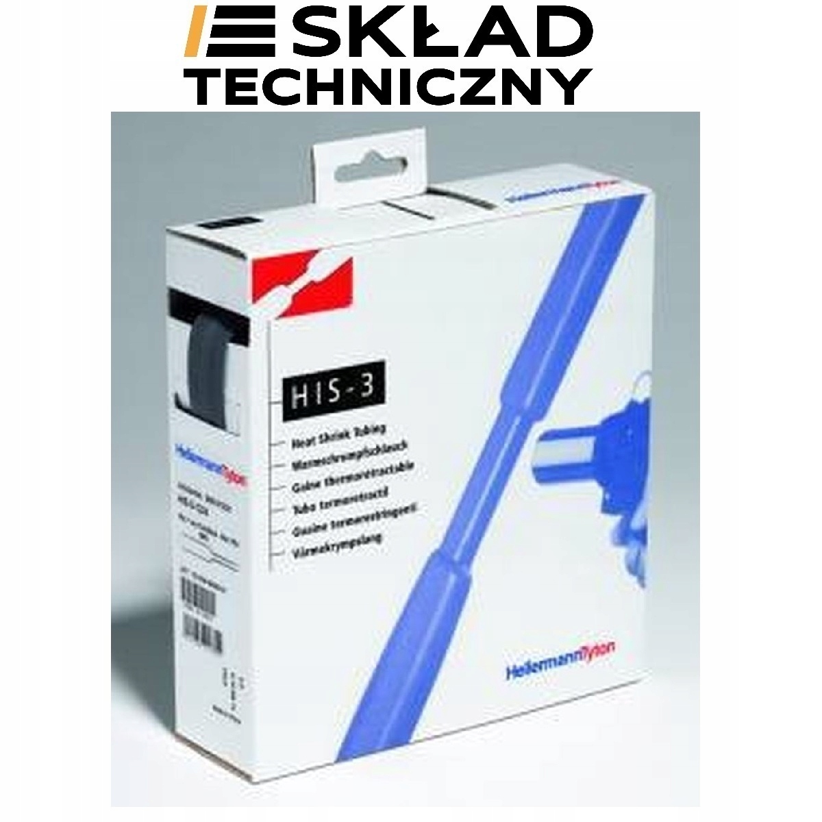 2:1 HIS-PACK ТЕРМОУСАДОЧНАЯ ТРУБКА-12,7/6,4-BK